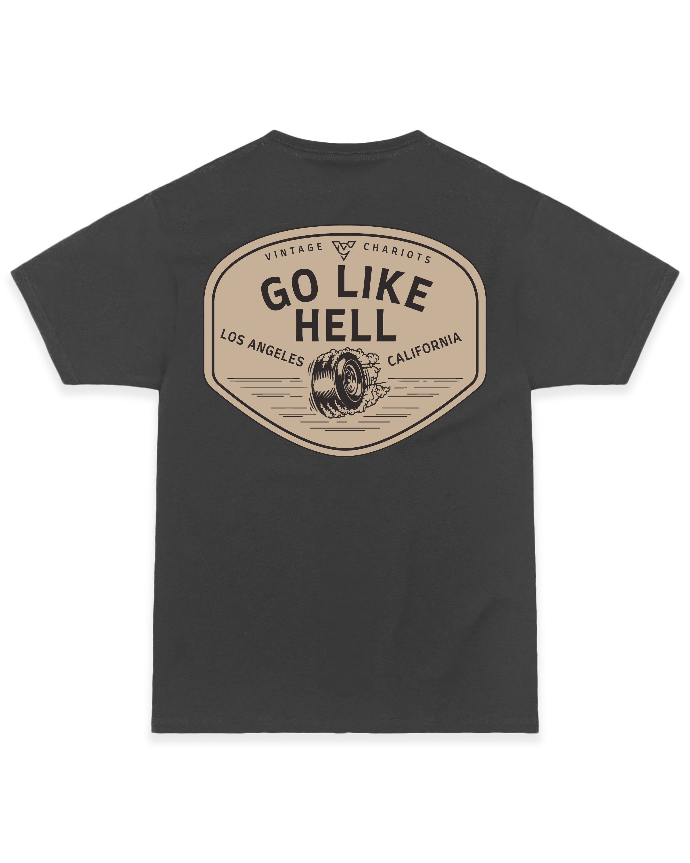 GO LIKE HELL TEE (Cool Grey)