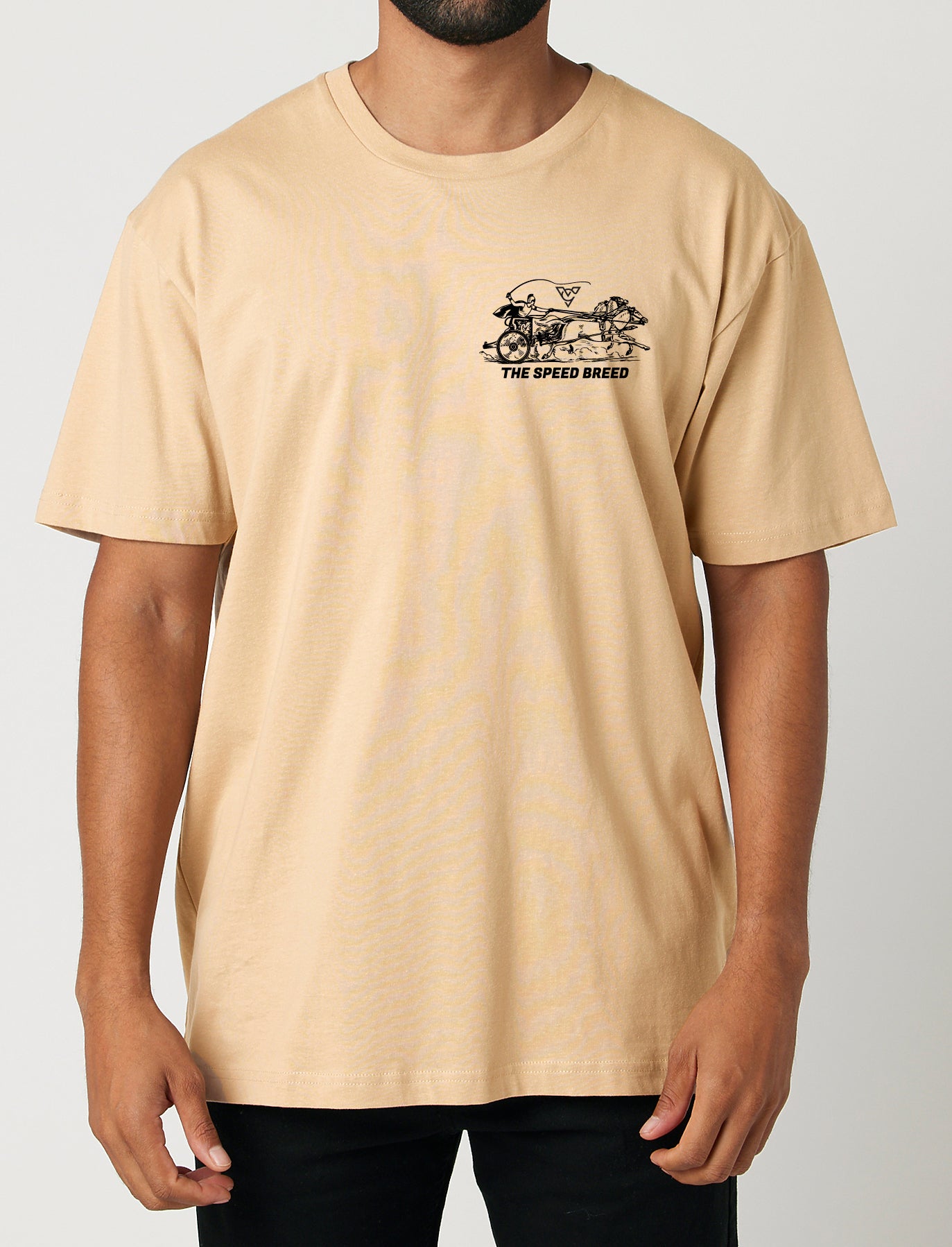 SPEED BREED HORSES TEE (Vintage Gold)