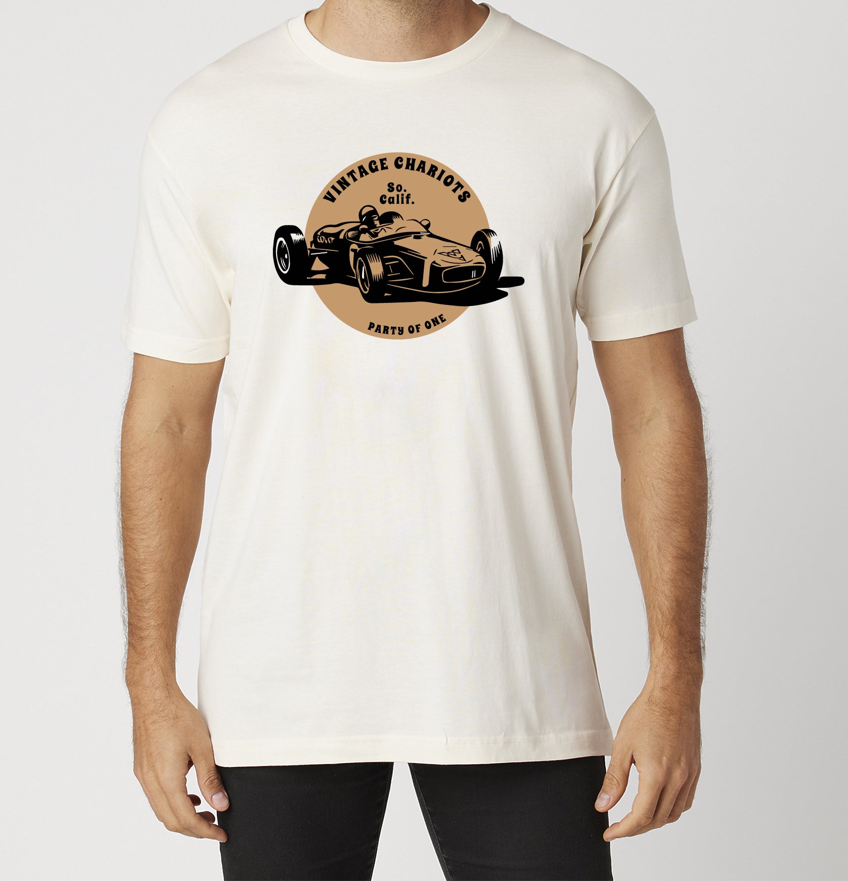 PARTY OF ONE TEE (Vintage White)