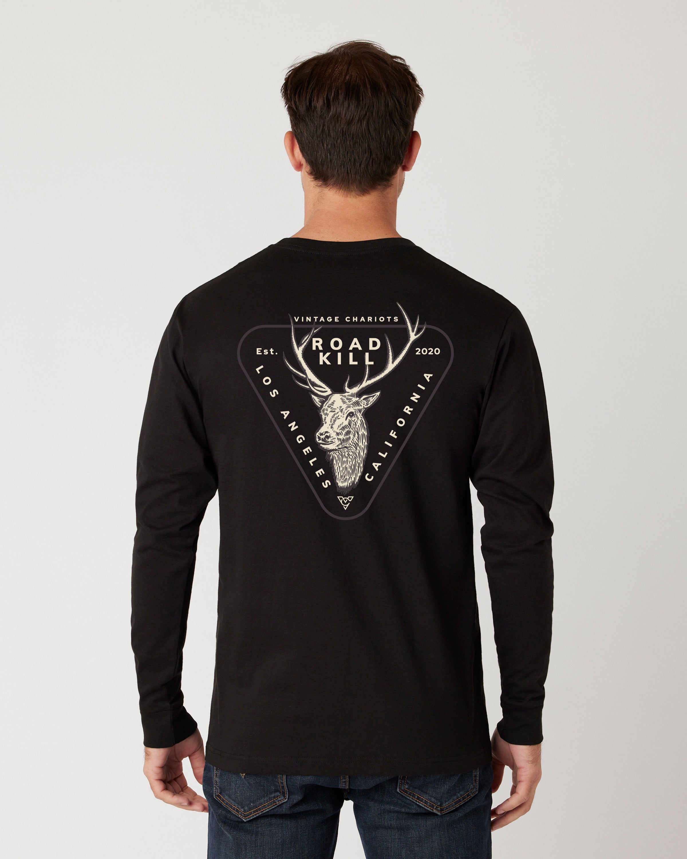 ROAD KILL LONG SLEEVE TEE (Black)