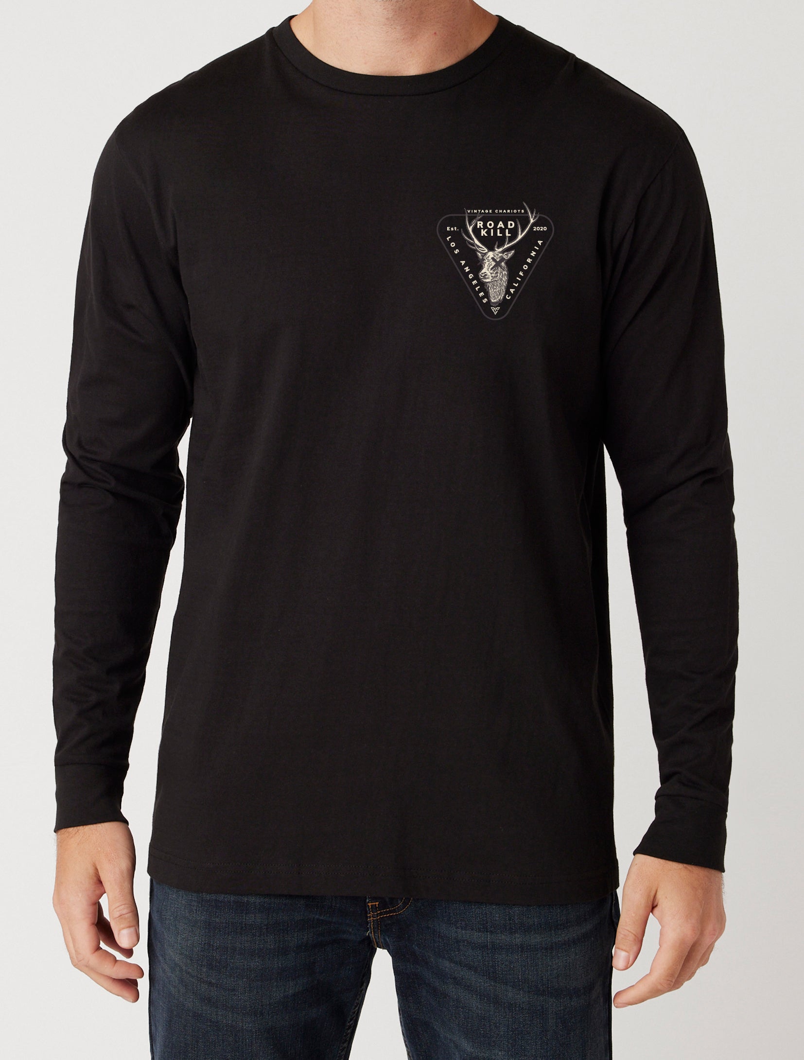 ROAD KILL LONG SLEEVE TEE (Black)