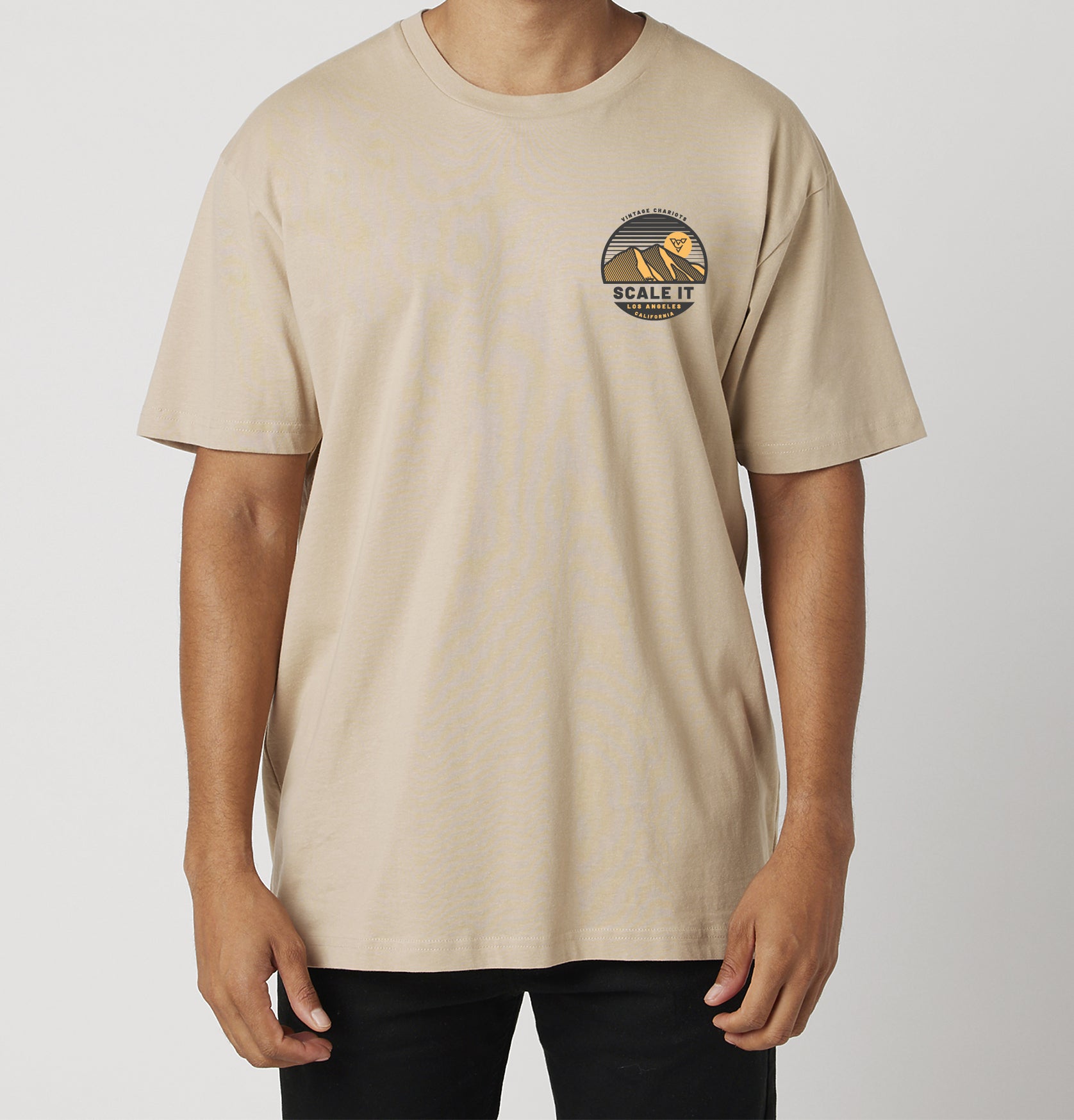 SCALE IT TEE (Sand)