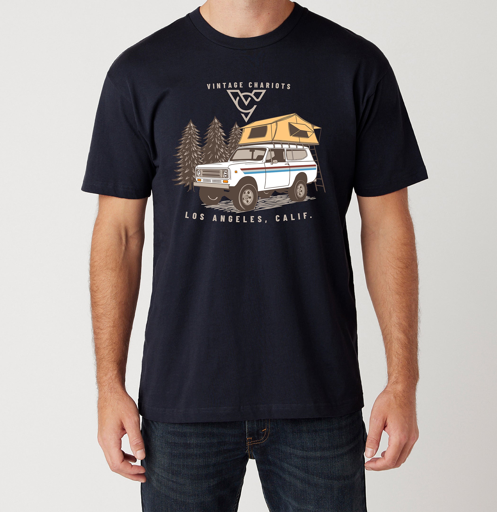 SCOUT CAMPER TEE (Navy)