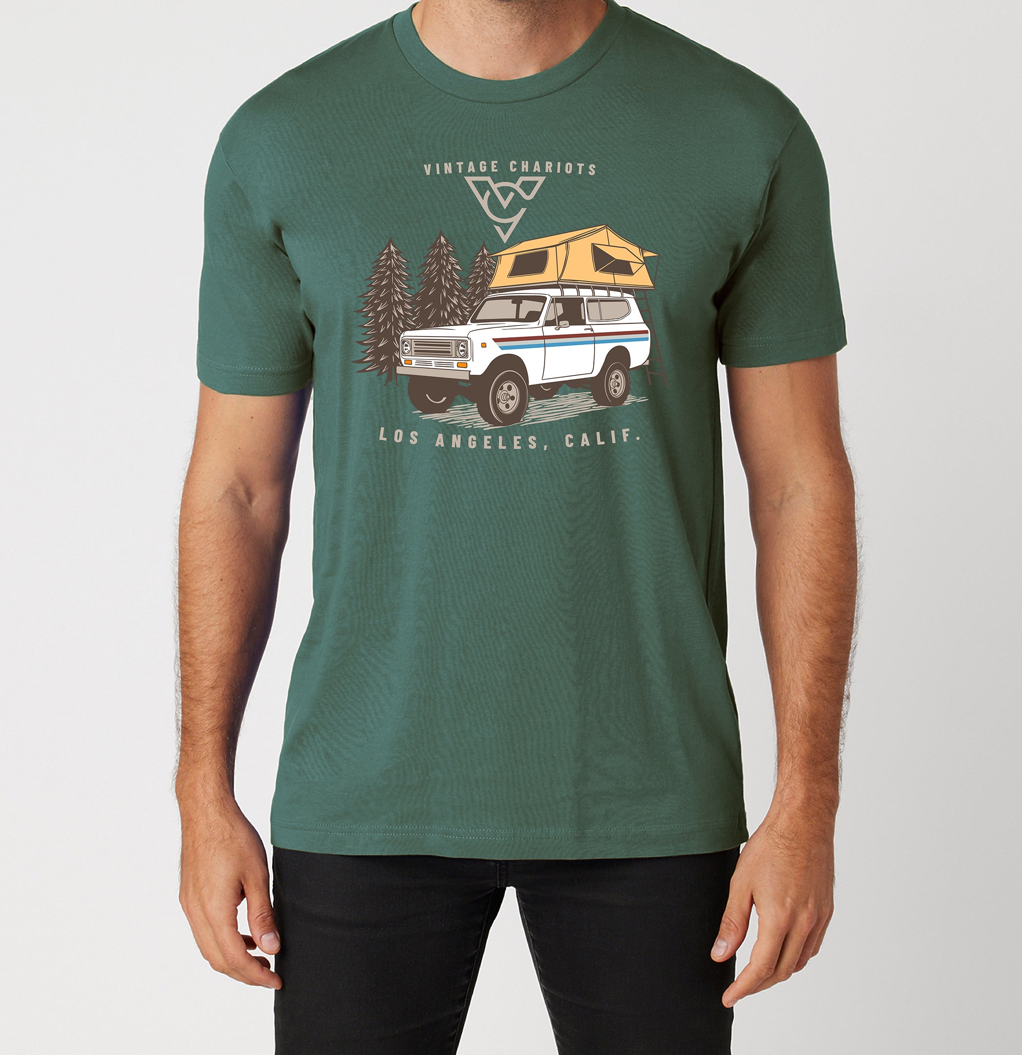 SCOUT CAMPER TEE (Pine Green)