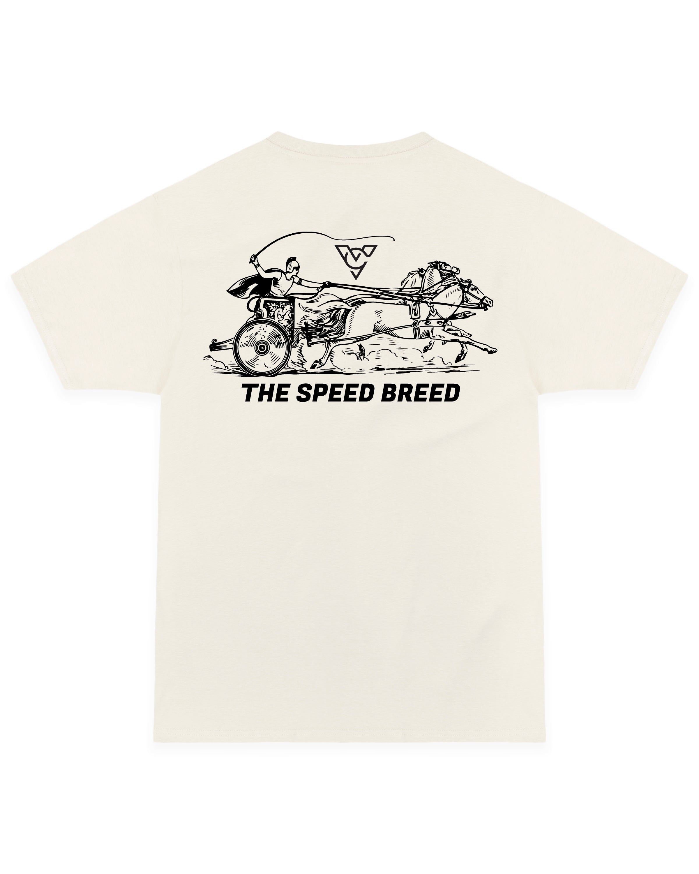 SPEED BREED HORSES TEE (Vintage White)
