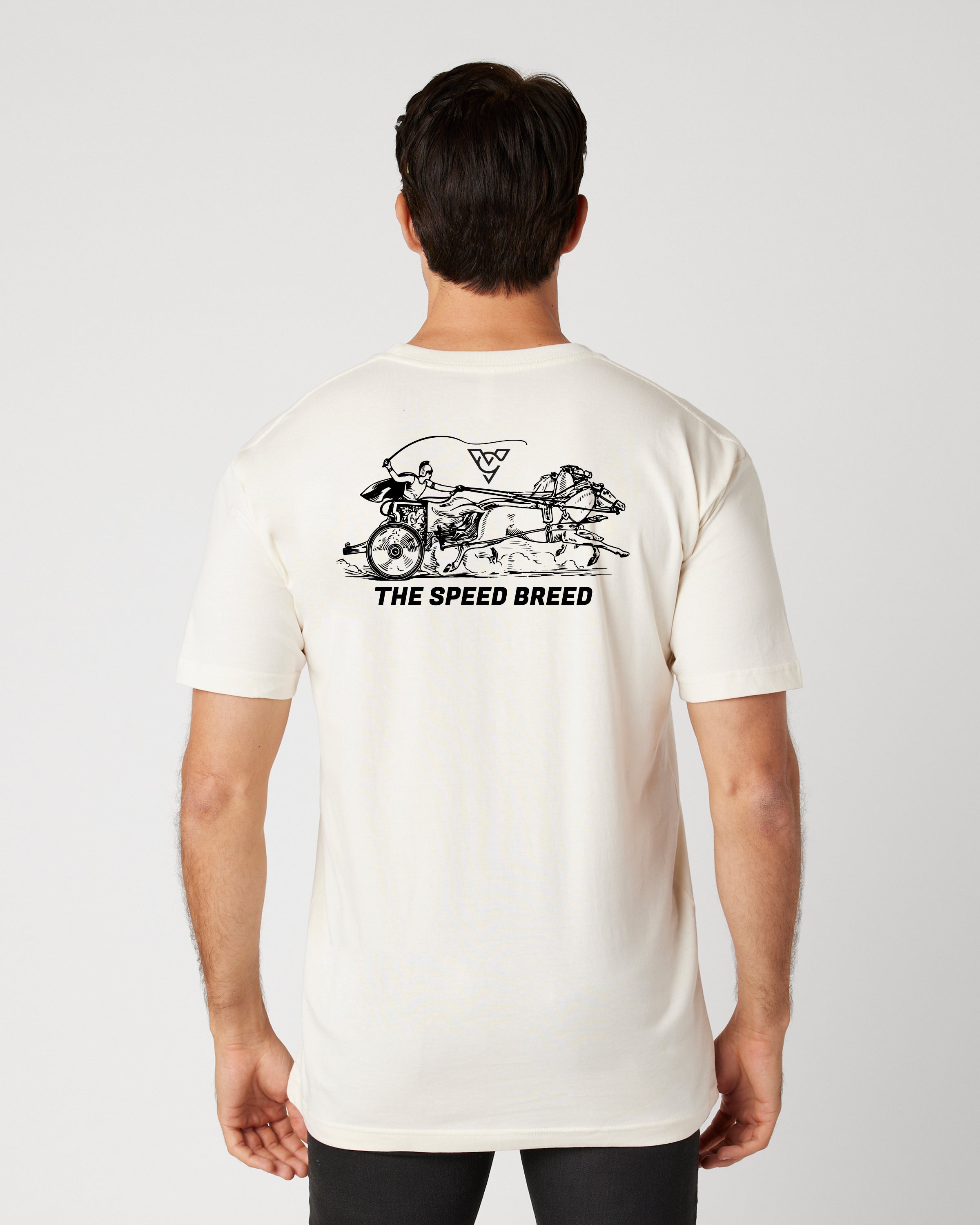 SPEED BREED HORSES TEE (Vintage White)