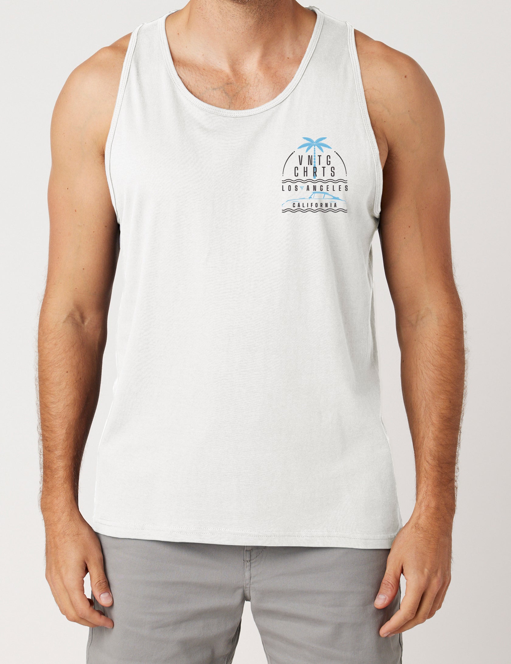 VC PALMS TANK (White)