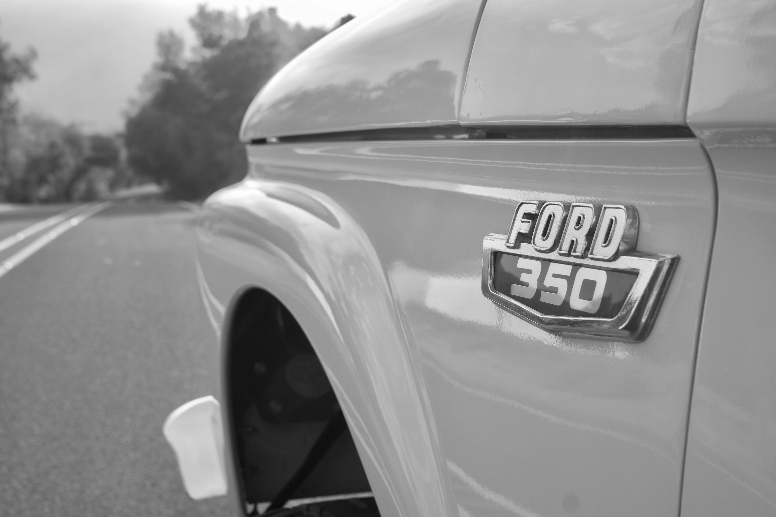 1966 Ford F-350 4x4 Crew Cab FINE ART PRINT