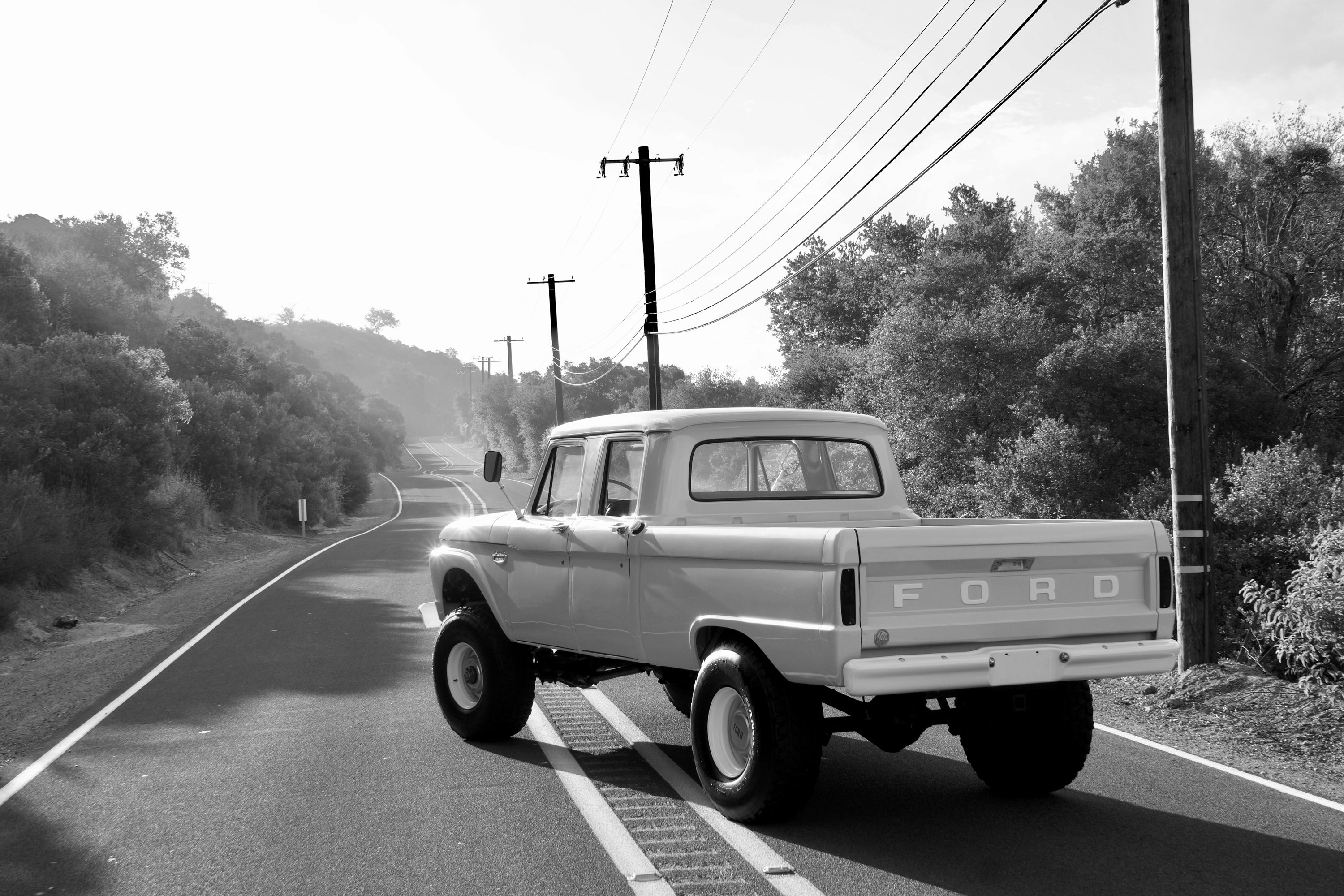 1966 Ford F-350 4x4 Crew Cab FINE ART PRINT