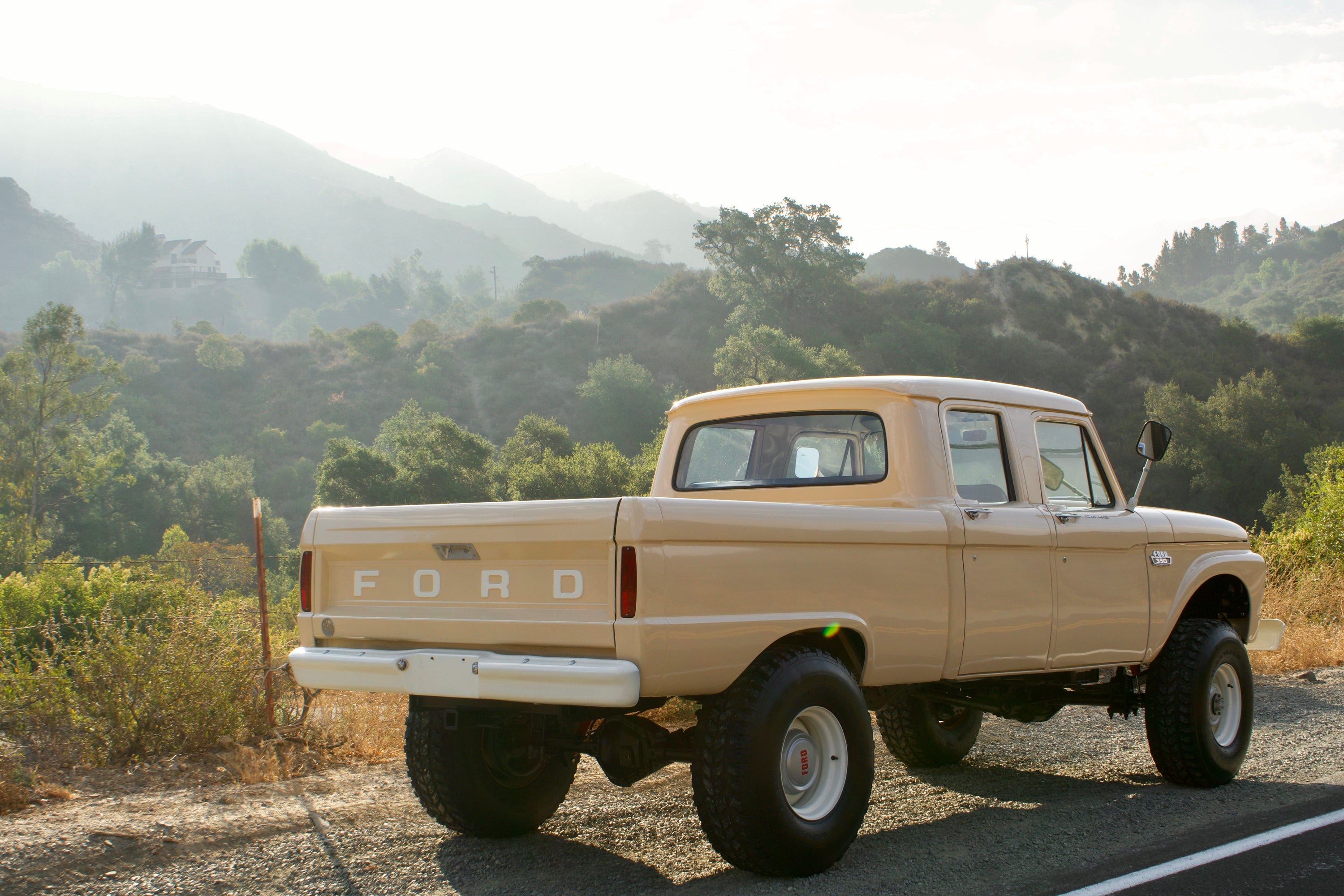 1966 Ford F-350 4x4 Crew Cab FINE ART PRINT