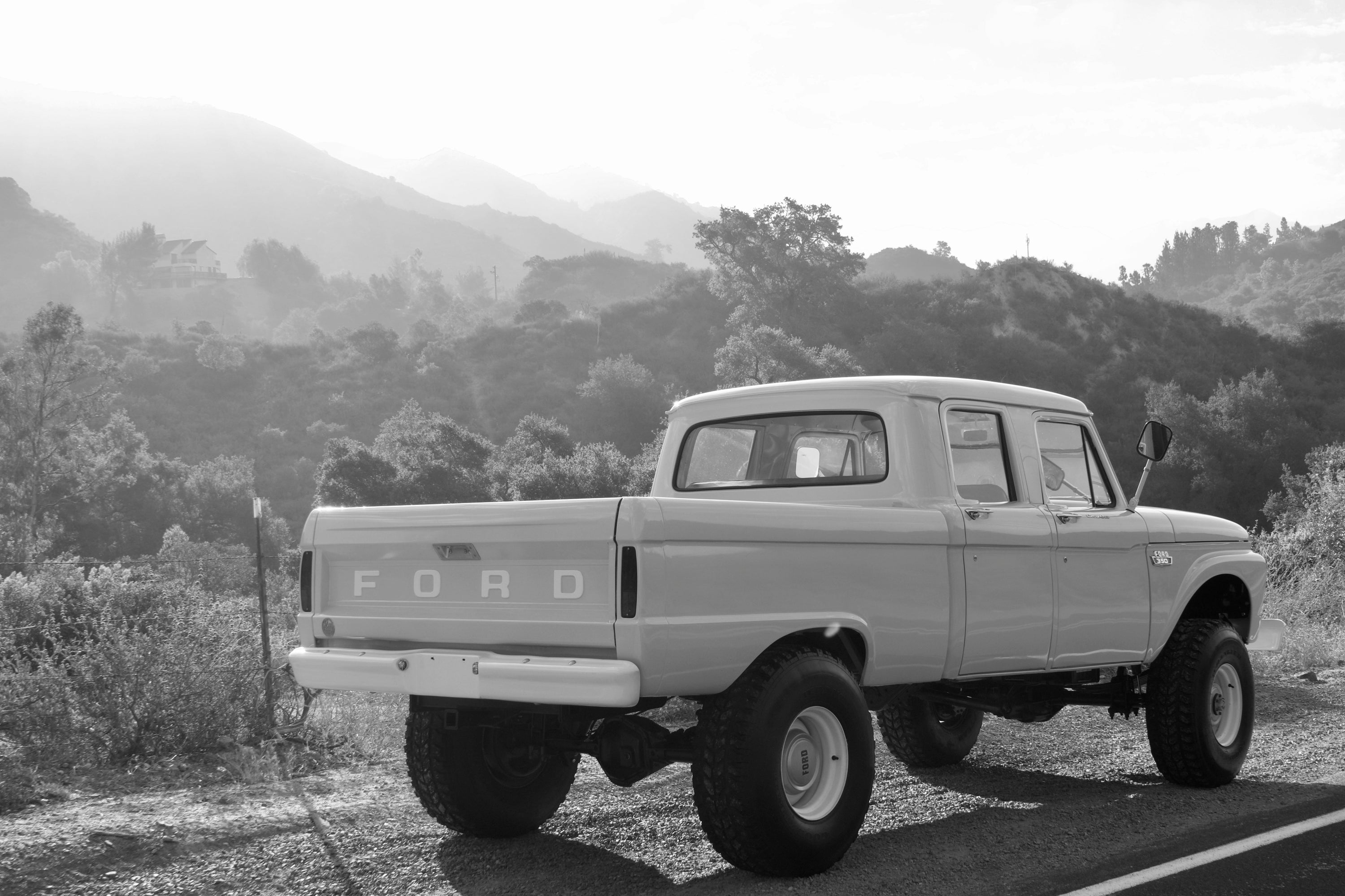 1966 Ford F-350 4x4 Crew Cab FINE ART PRINT