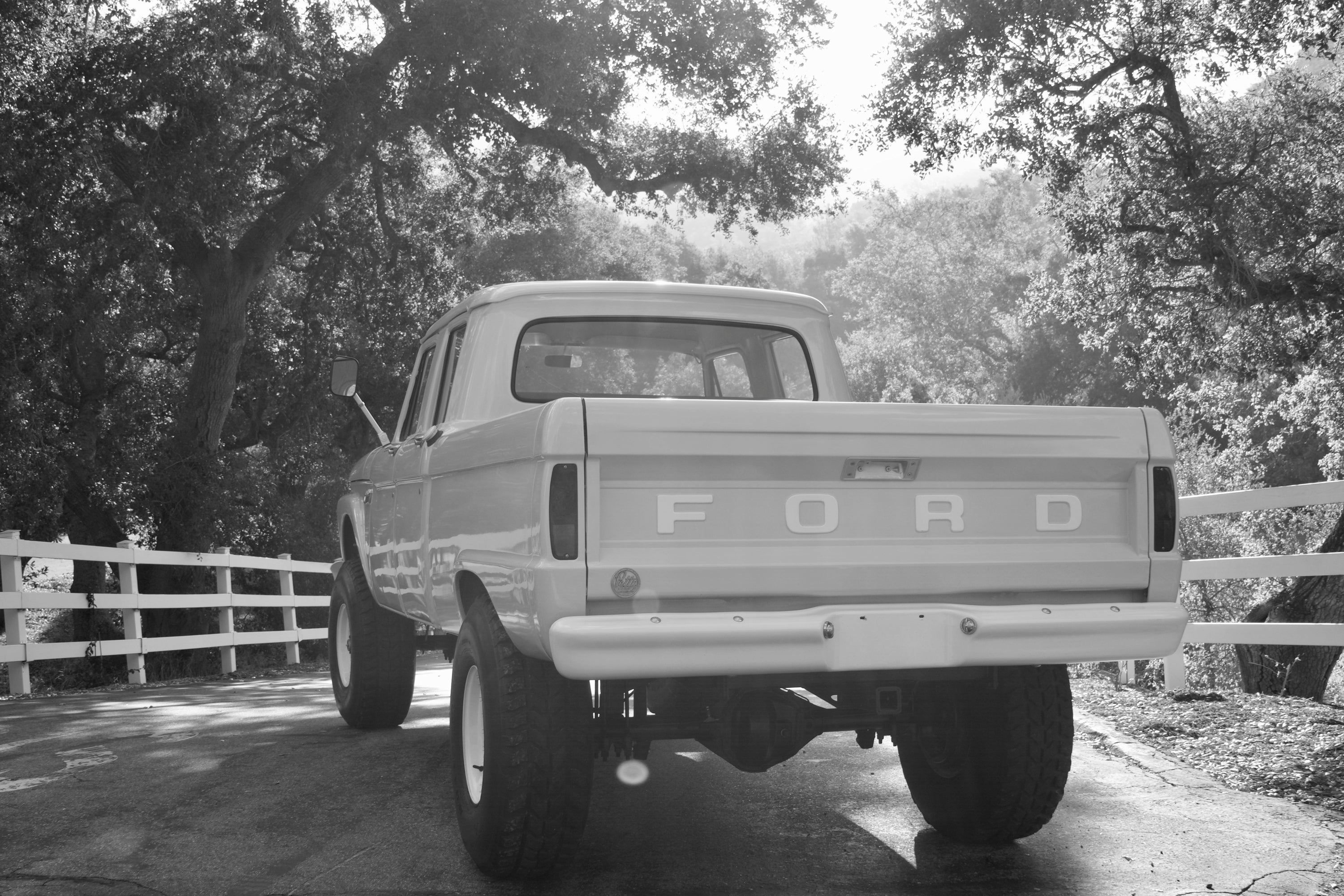 1966 Ford F-350 4x4 Crew Cab FINE ART PRINT