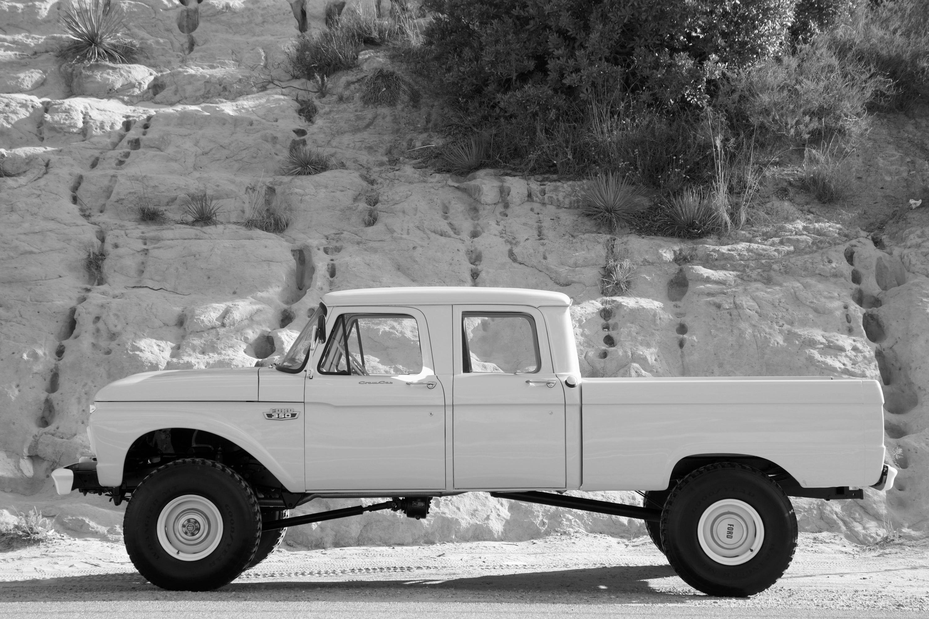 1966 Ford F-350 4x4 Crew Cab FINE ART PRINT