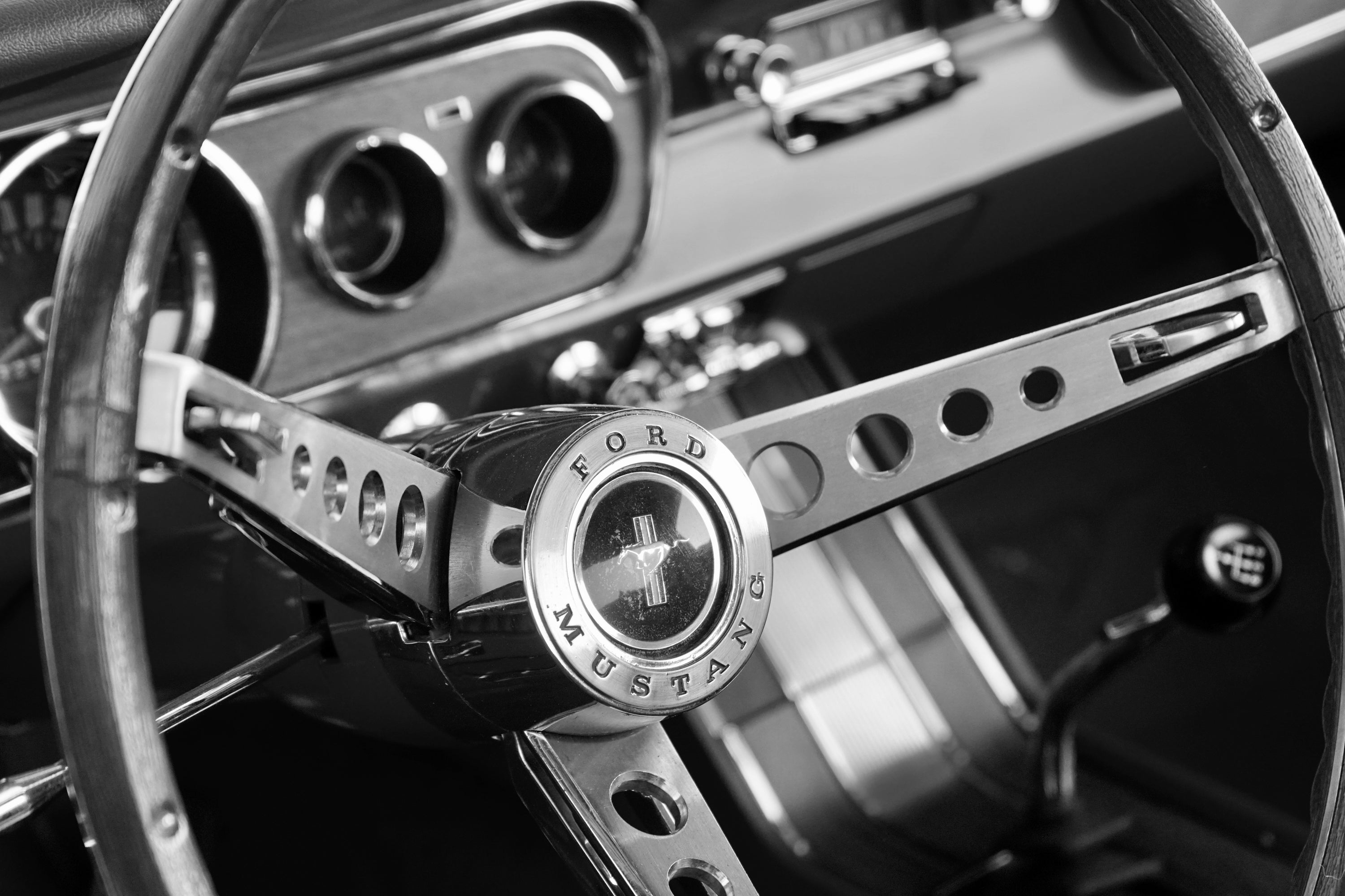 1965 Ford Mustang GT K-Code Fastback FINE ART PRINT