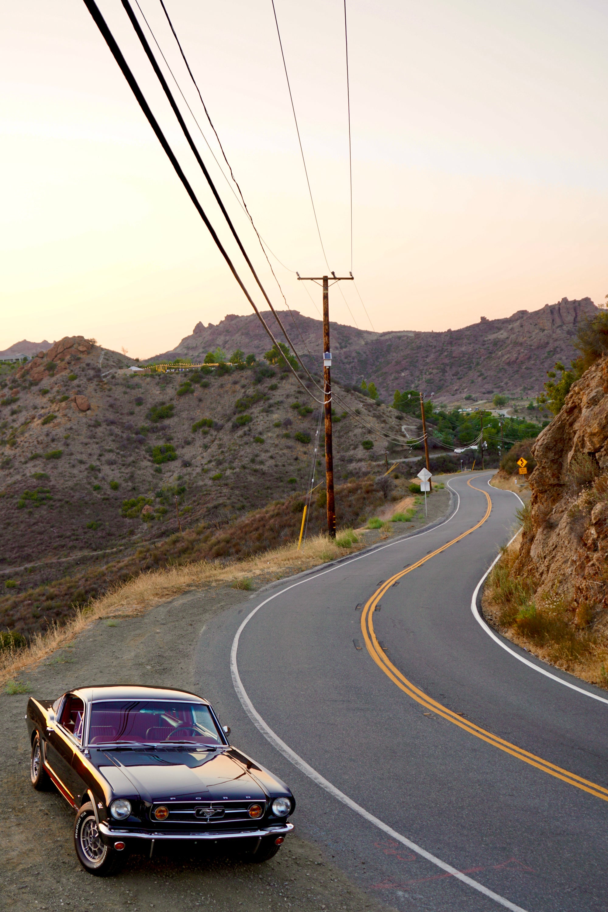 1965 Ford Mustang GT K-Code Fastback FINE ART PRINT