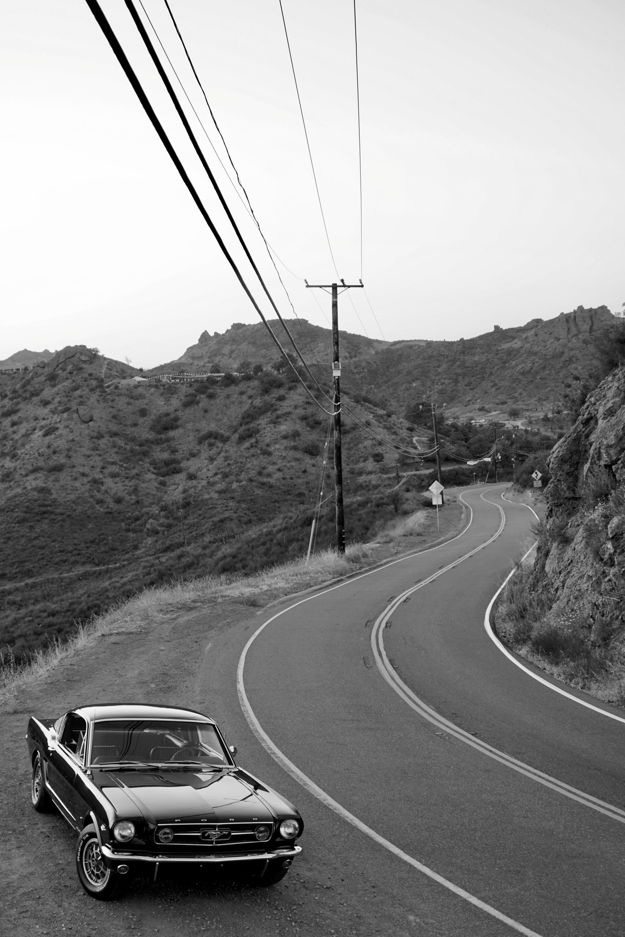 1965 Ford Mustang GT K-Code Fastback FINE ART PRINT