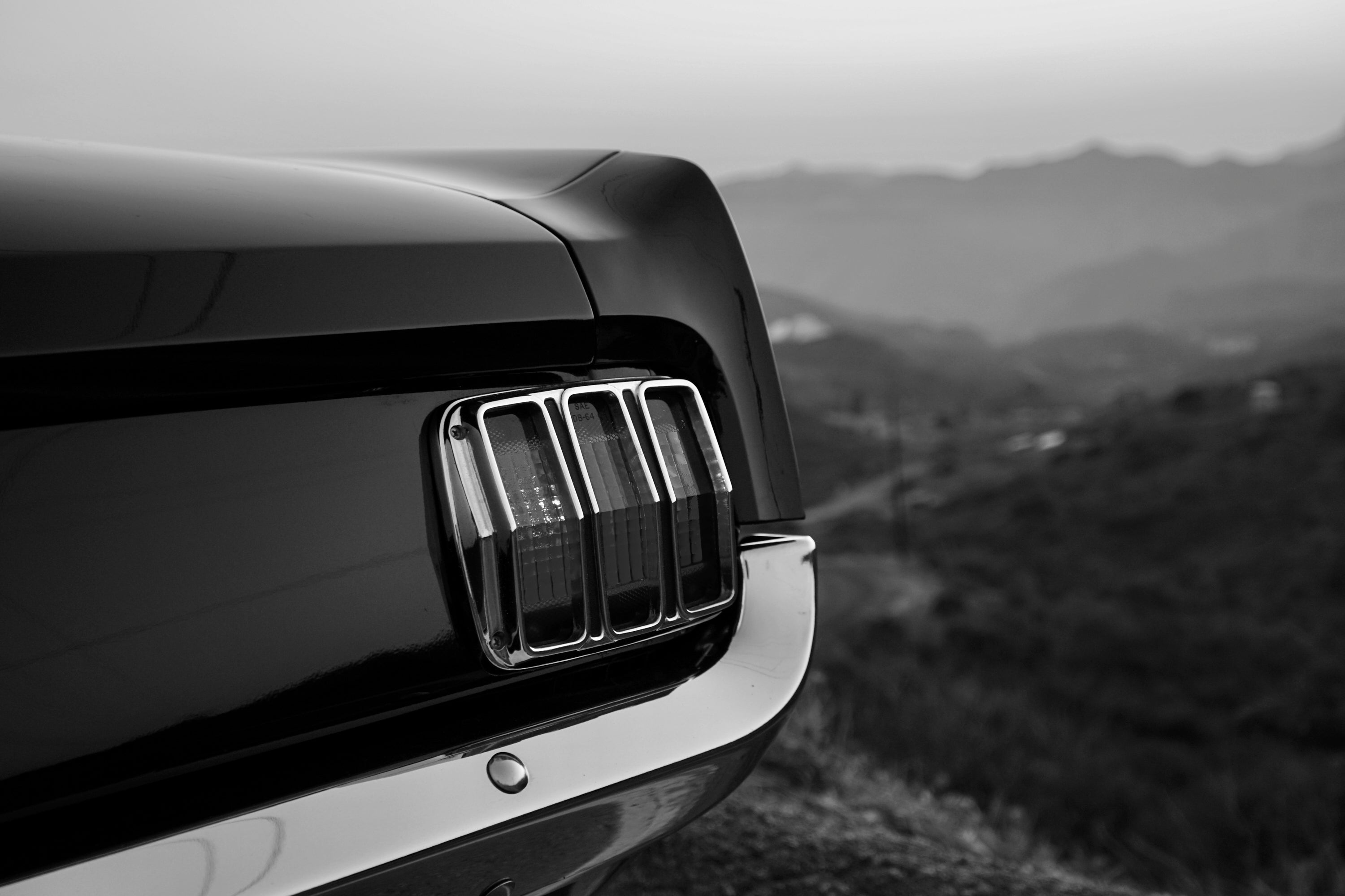 1965 Ford Mustang GT K-Code Fastback FINE ART PRINT