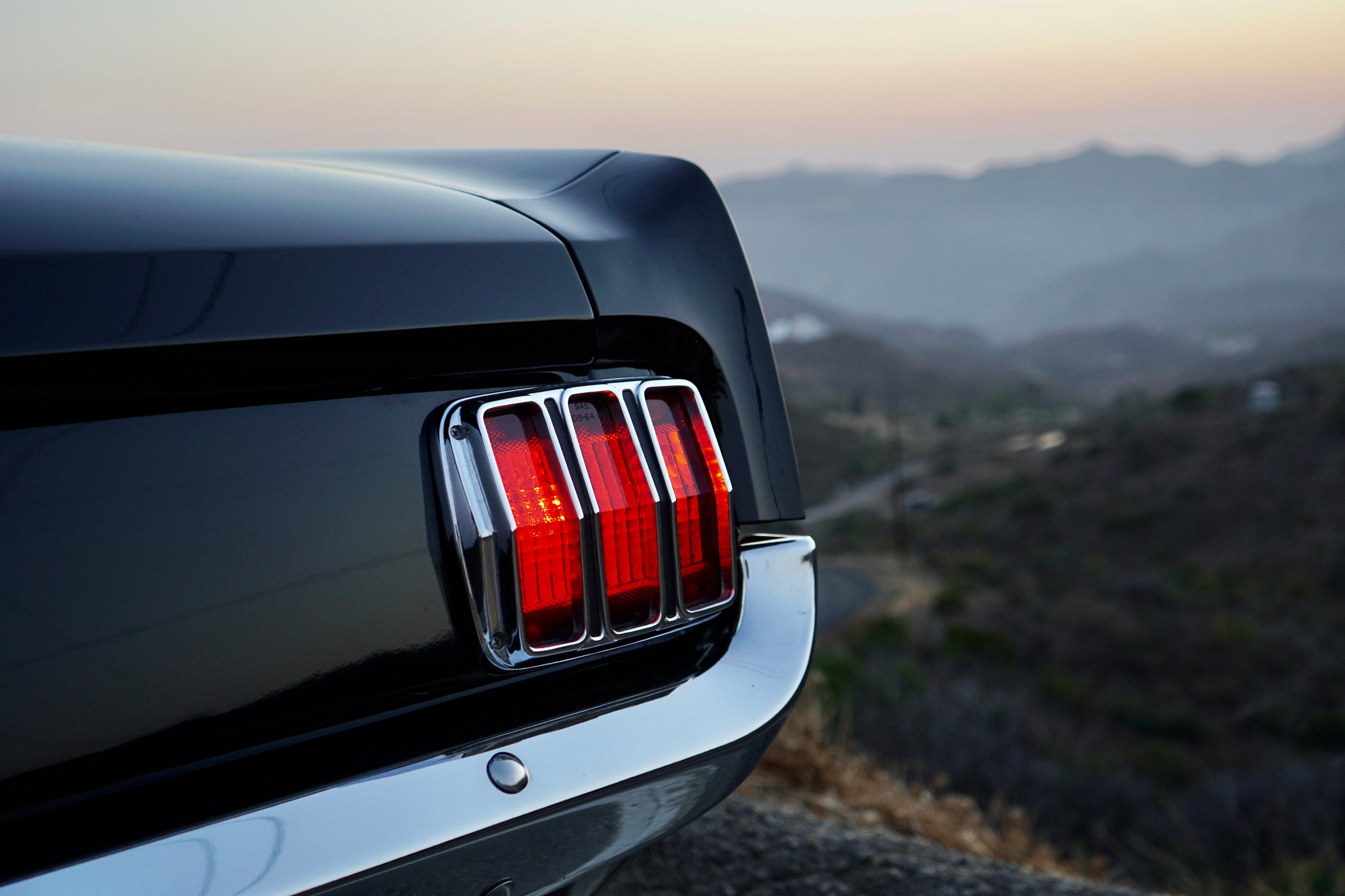 1965 Ford Mustang GT K-Code Fastback FINE ART PRINT