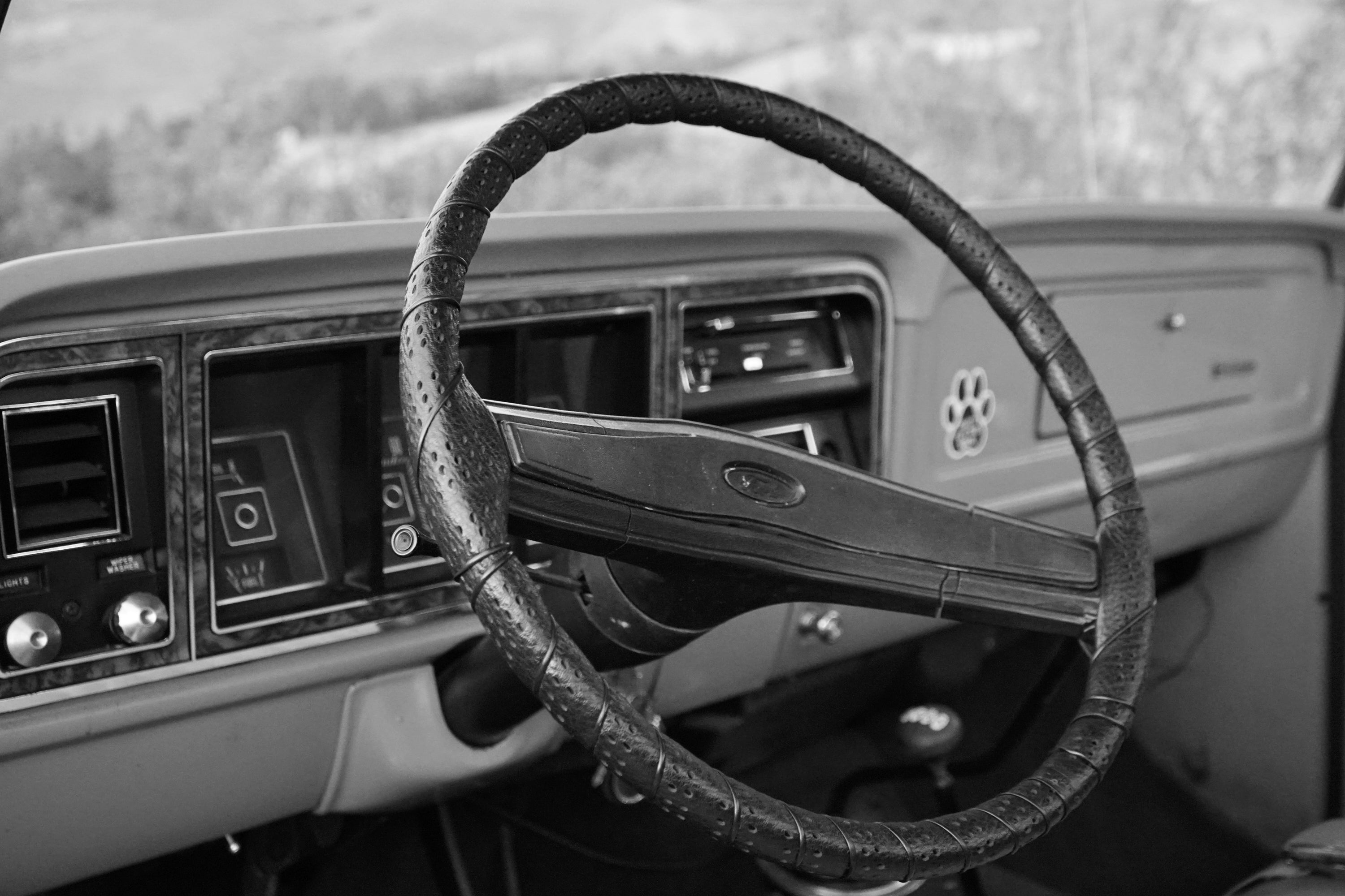 1975 Ford F-250 Highboy Parrot Orange FINE ART PRINT