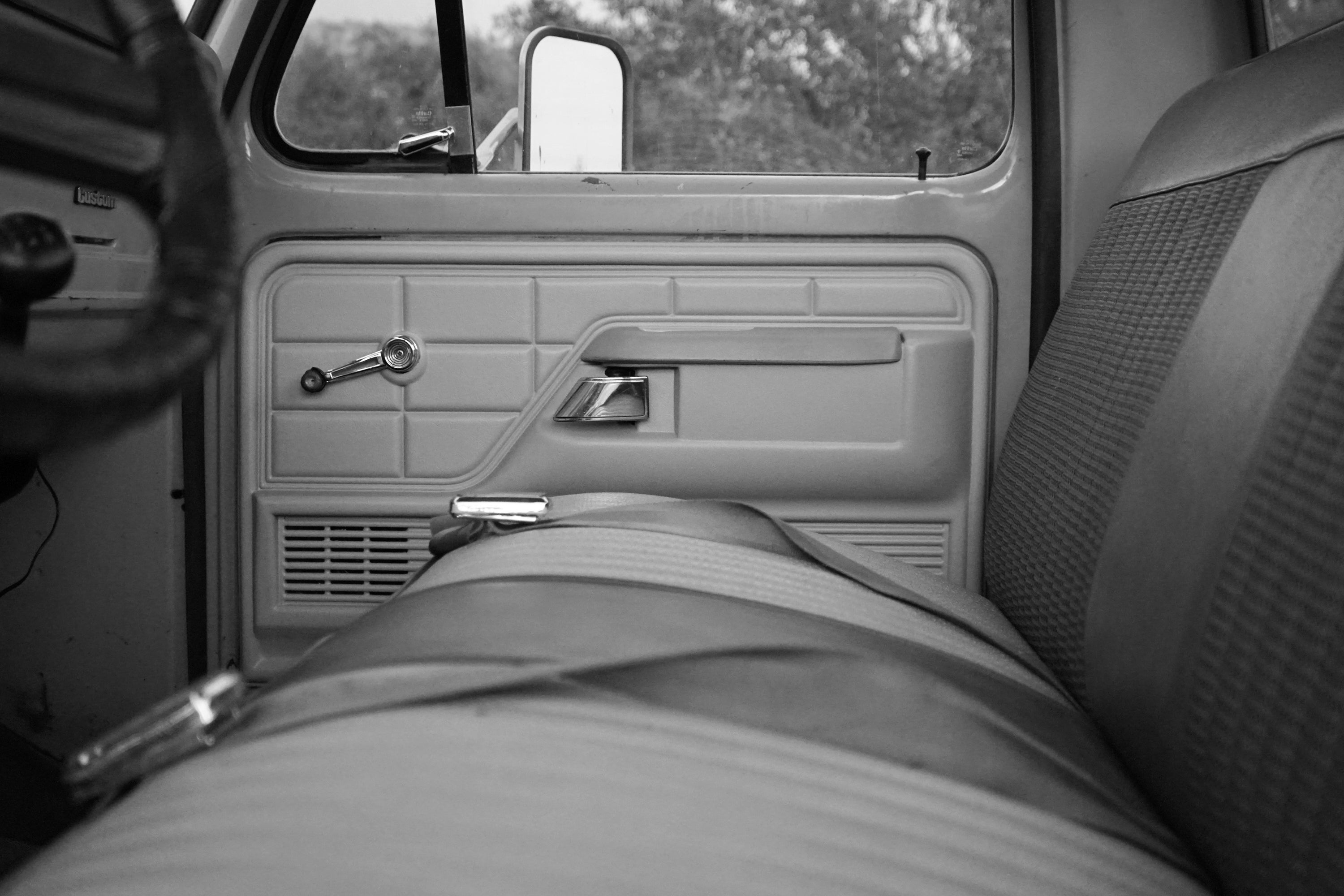 1975 Ford F-250 Highboy Parrot Orange FINE ART PRINT