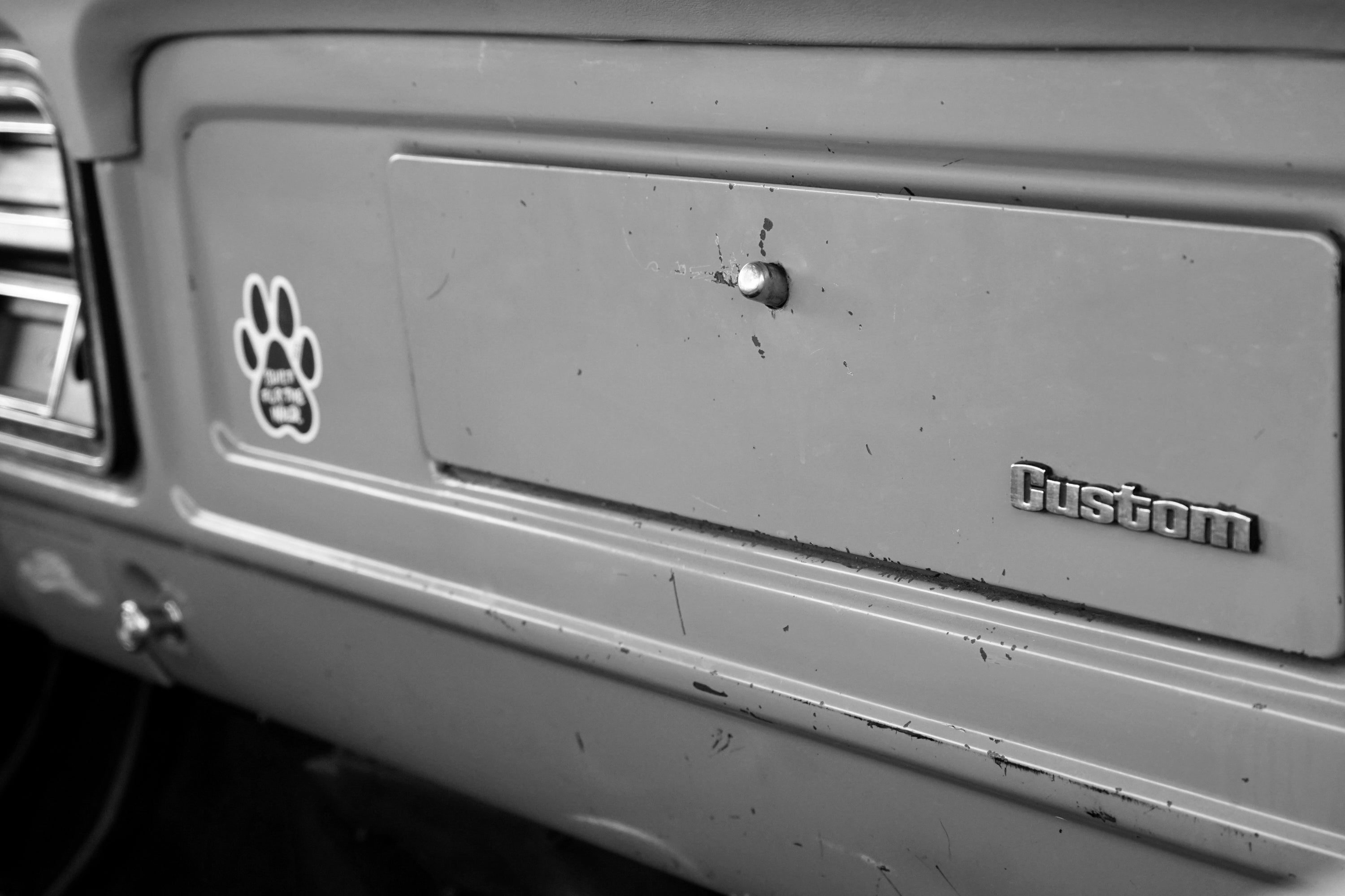 1975 Ford F-250 Highboy Parrot Orange FINE ART PRINT