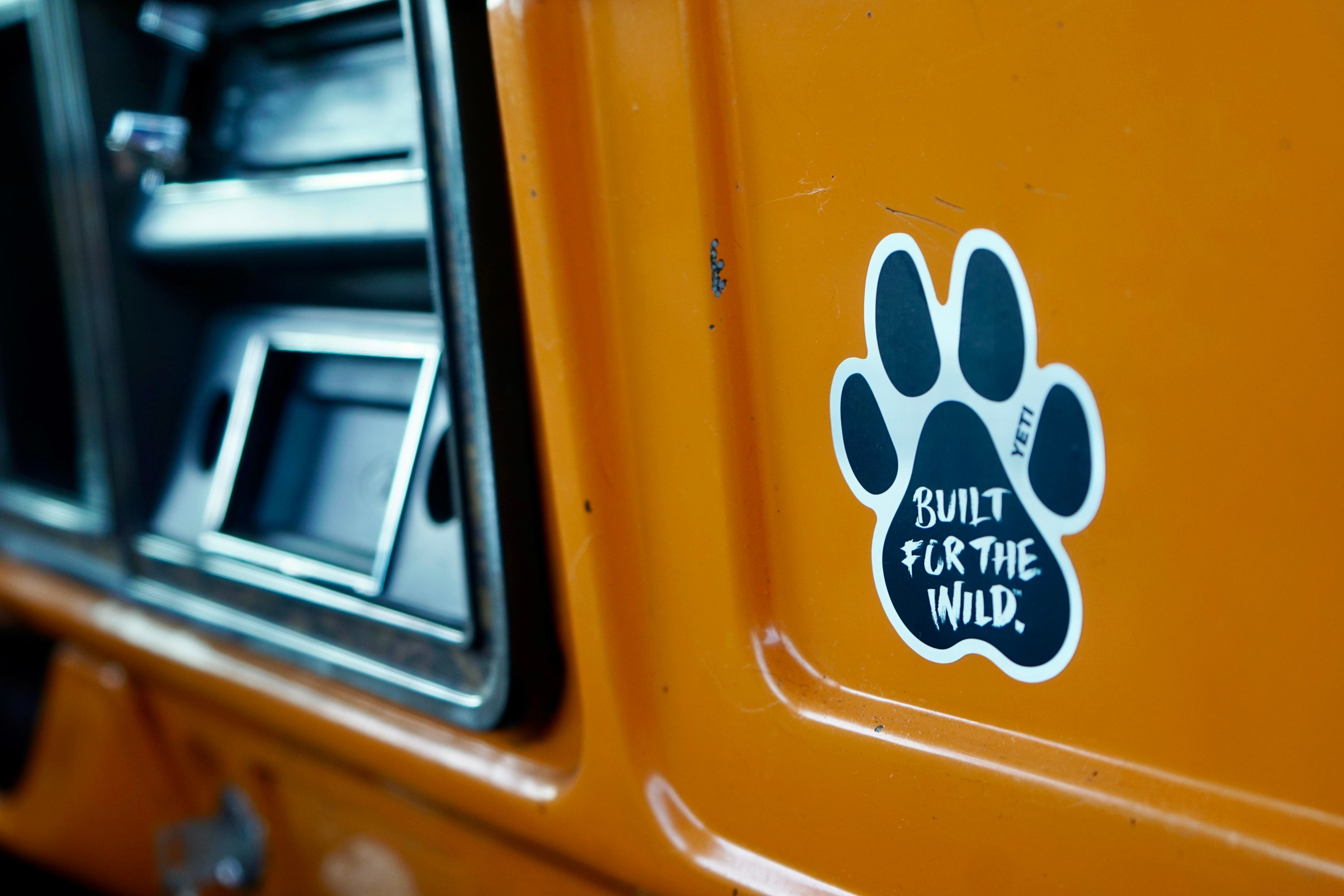 1975 Ford F-250 Highboy Parrot Orange FINE ART PRINT