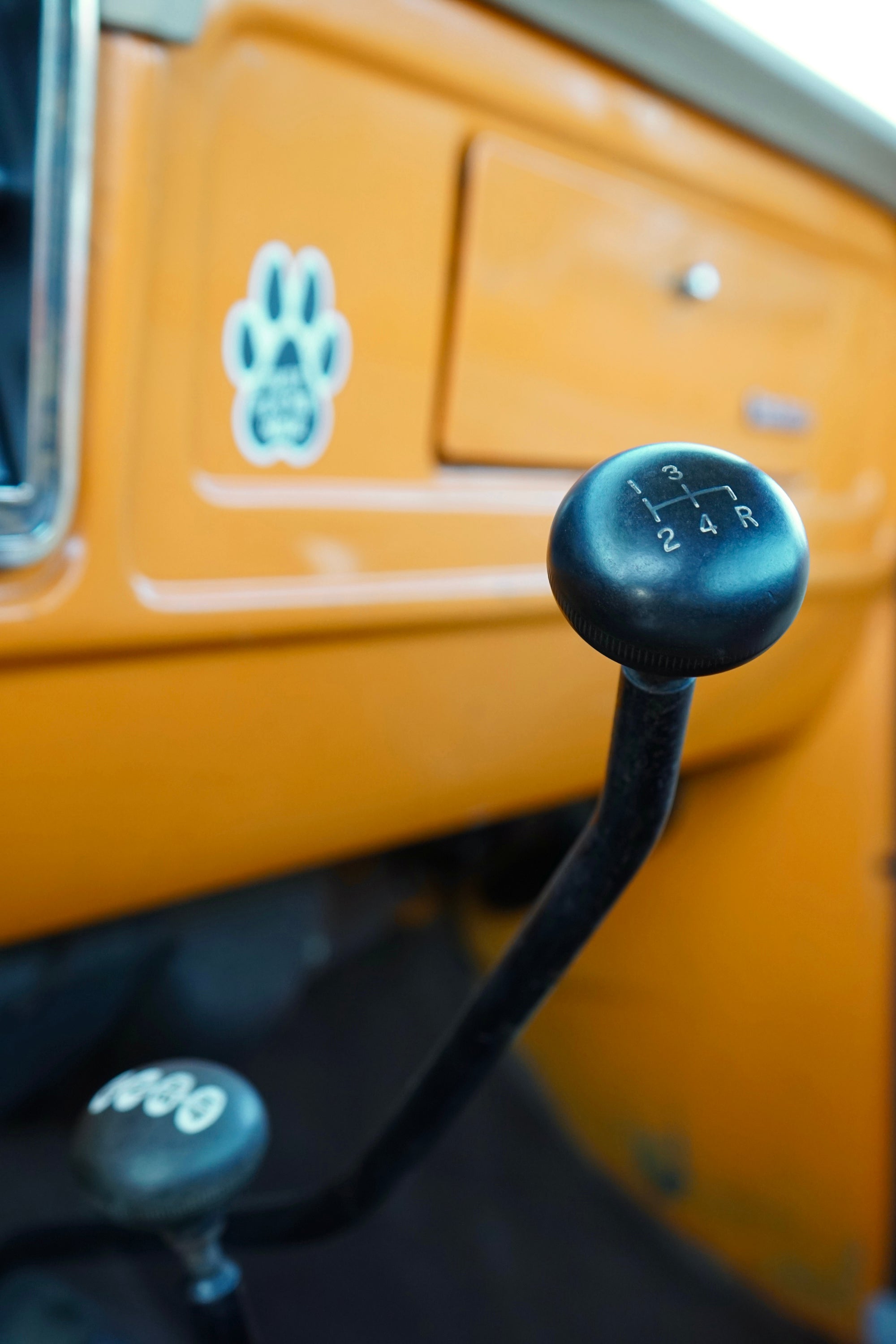 1975 Ford F-250 Highboy Parrot Orange FINE ART PRINT