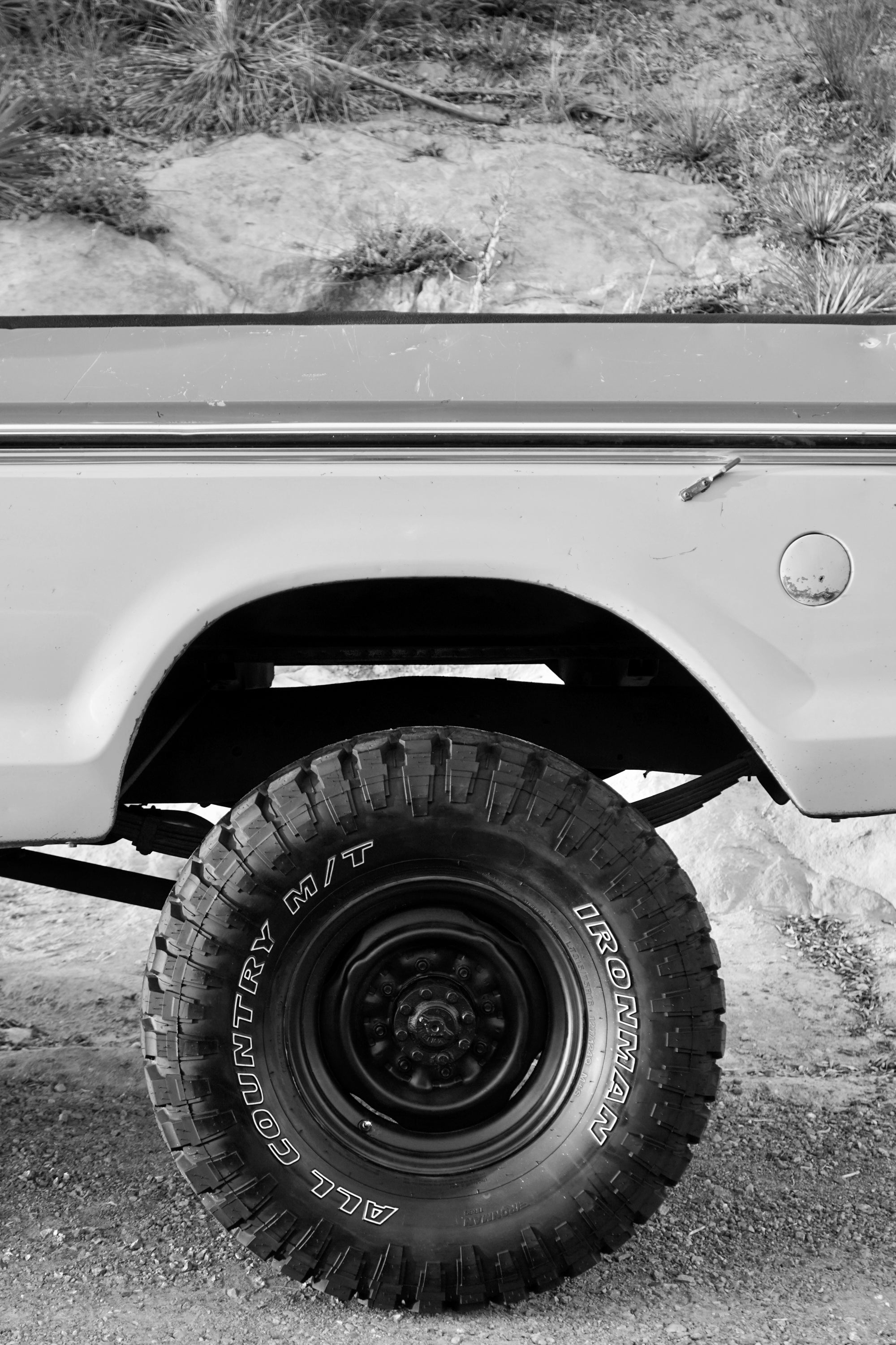 1975 Ford F-250 Highboy Parrot Orange FINE ART PRINT