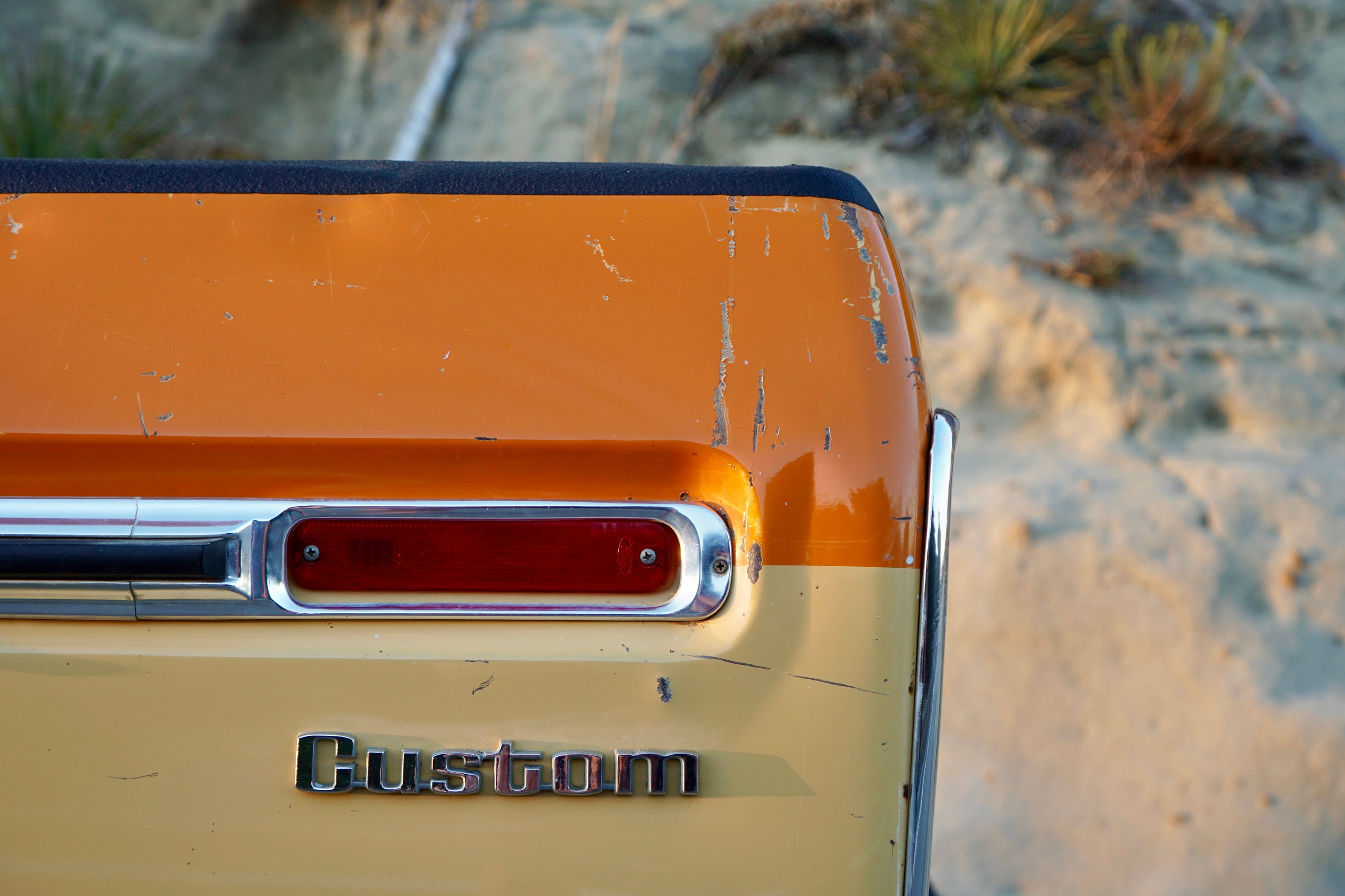 1975 Ford F-250 Highboy Parrot Orange FINE ART PRINT