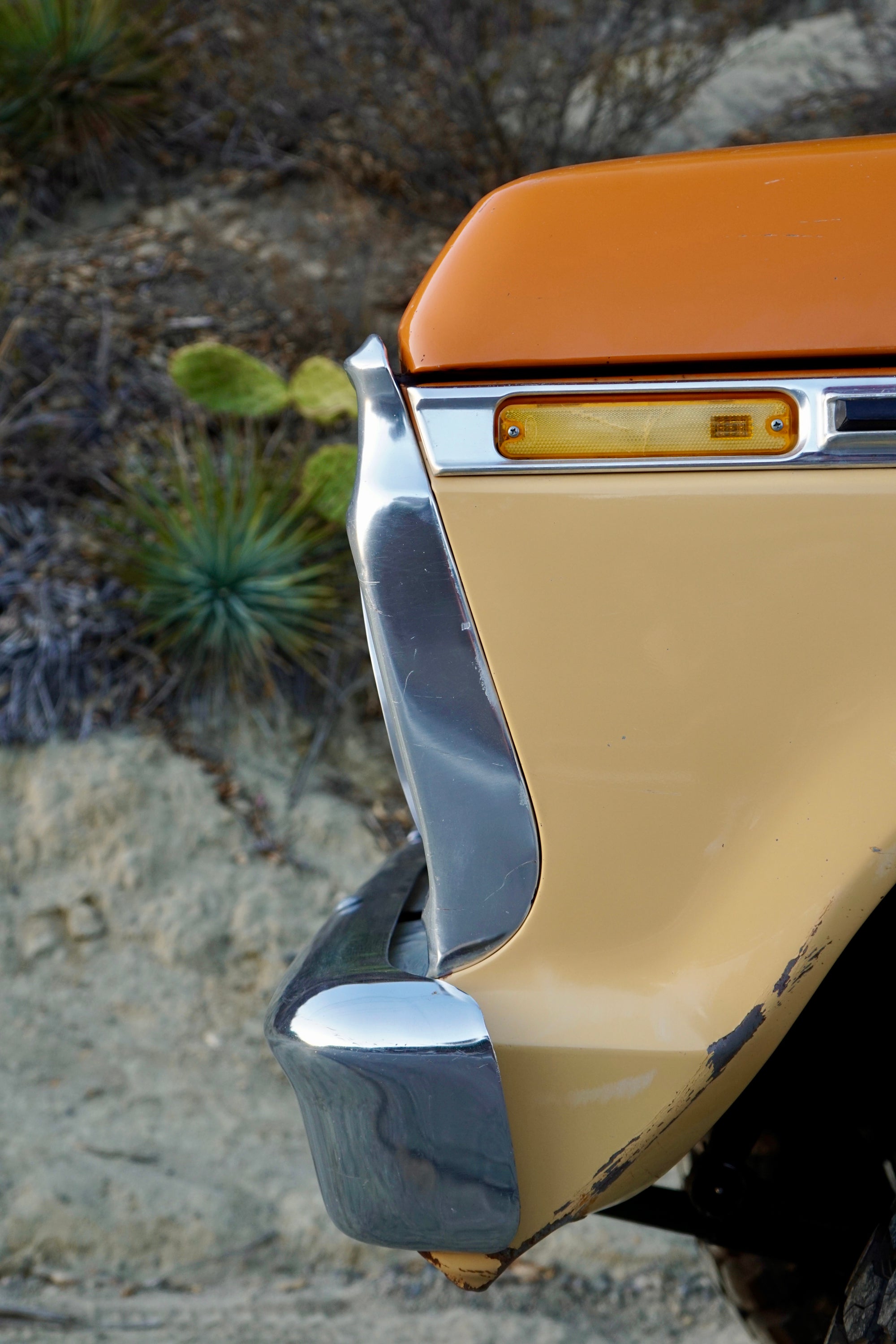 1975 Ford F-250 Highboy Parrot Orange FINE ART PRINT