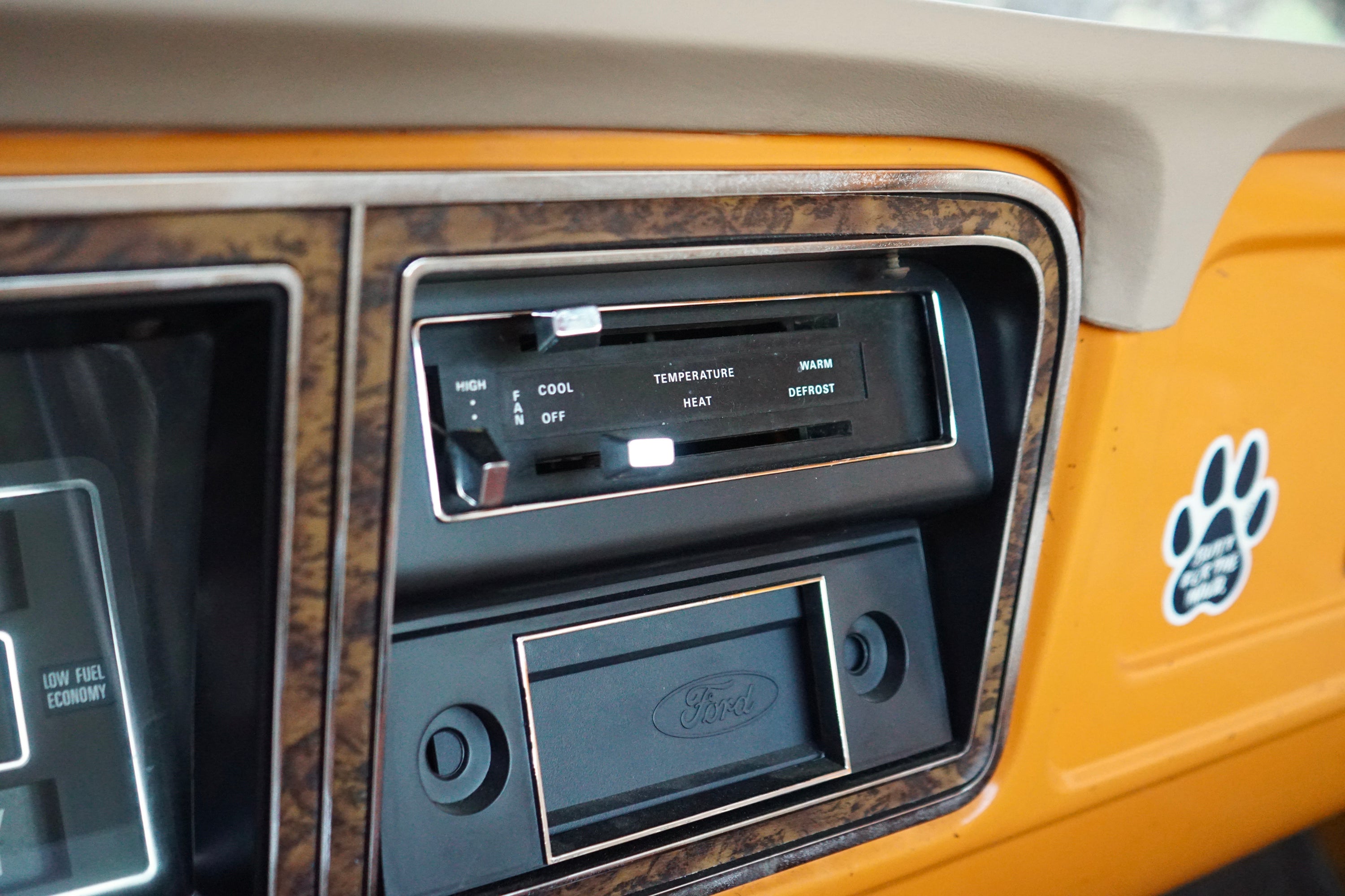 1975 Ford F-250 Highboy Parrot Orange FINE ART PRINT