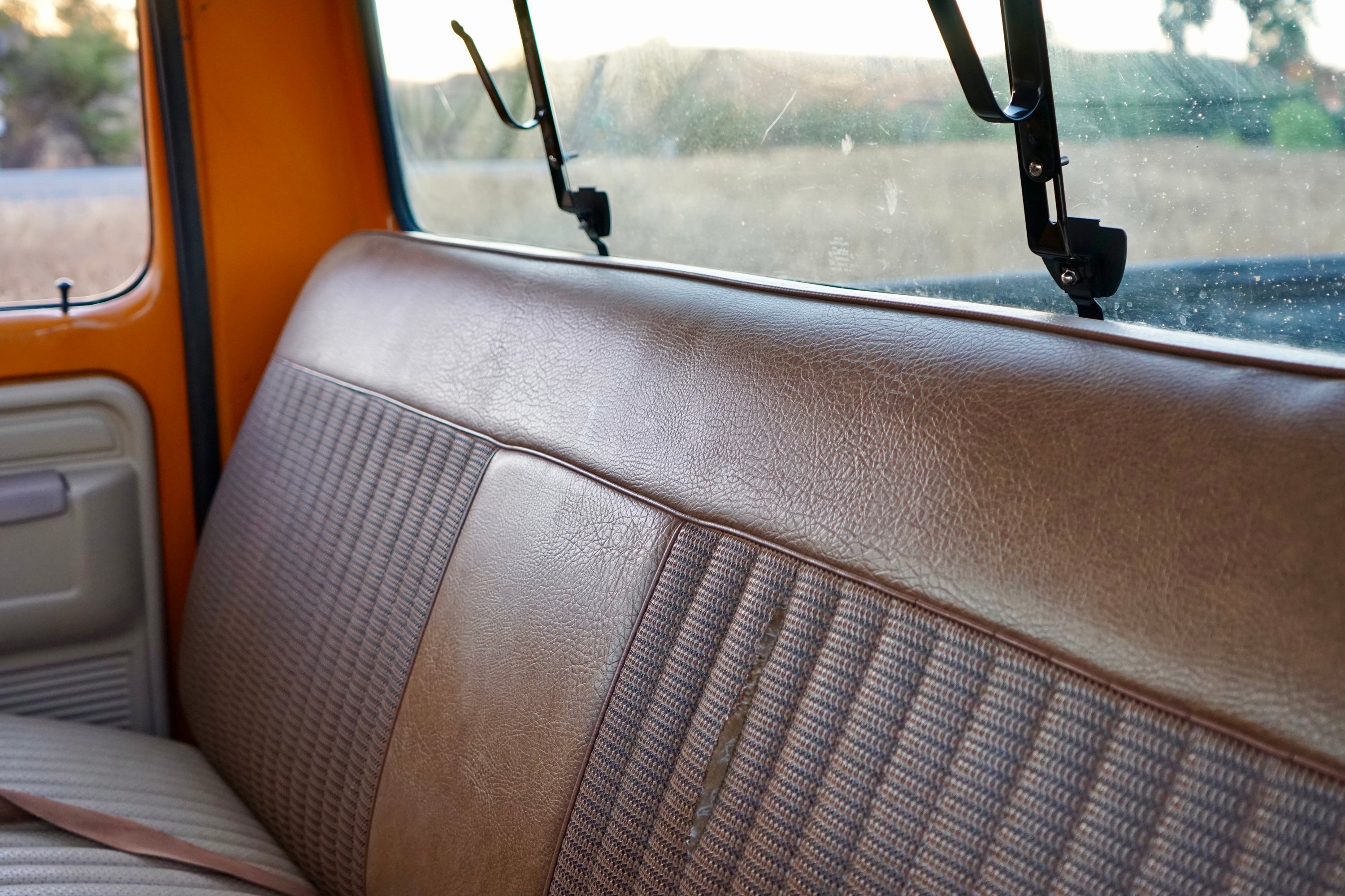 1975 Ford F-250 Highboy Parrot Orange FINE ART PRINT