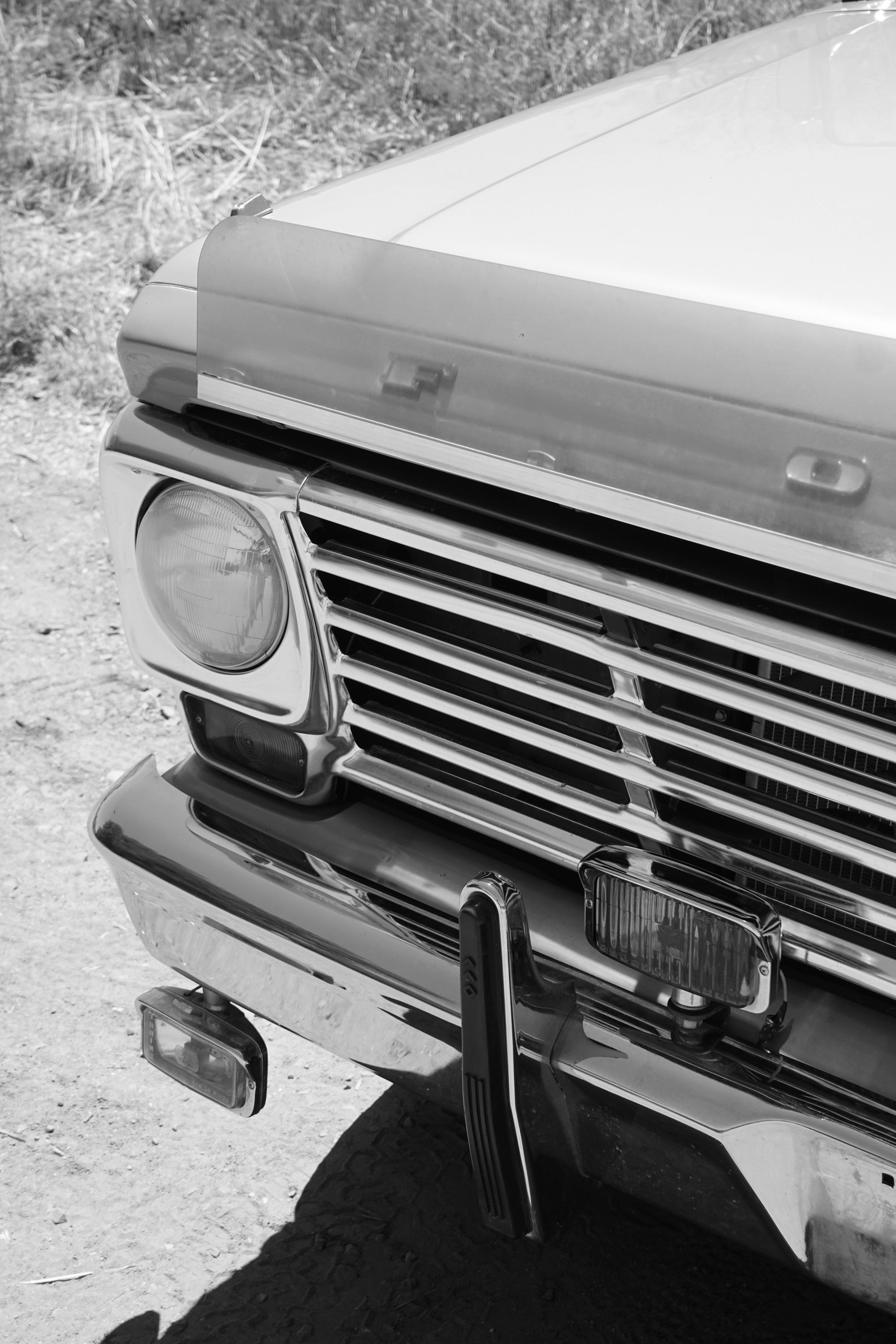 1967 Ford F-250 Lime Gold Camper Special FINE ART PRINT