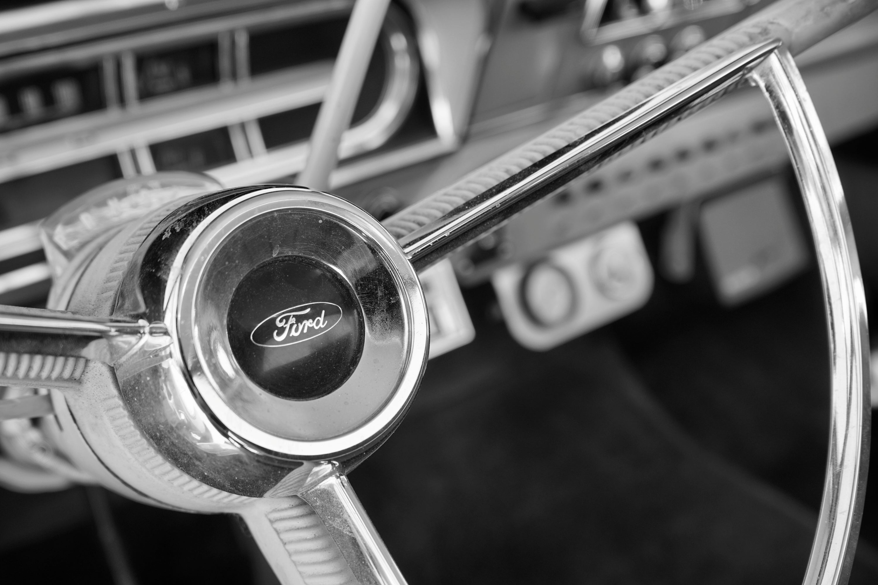 1967 Ford F-250 Lime Gold Camper Special FINE ART PRINT