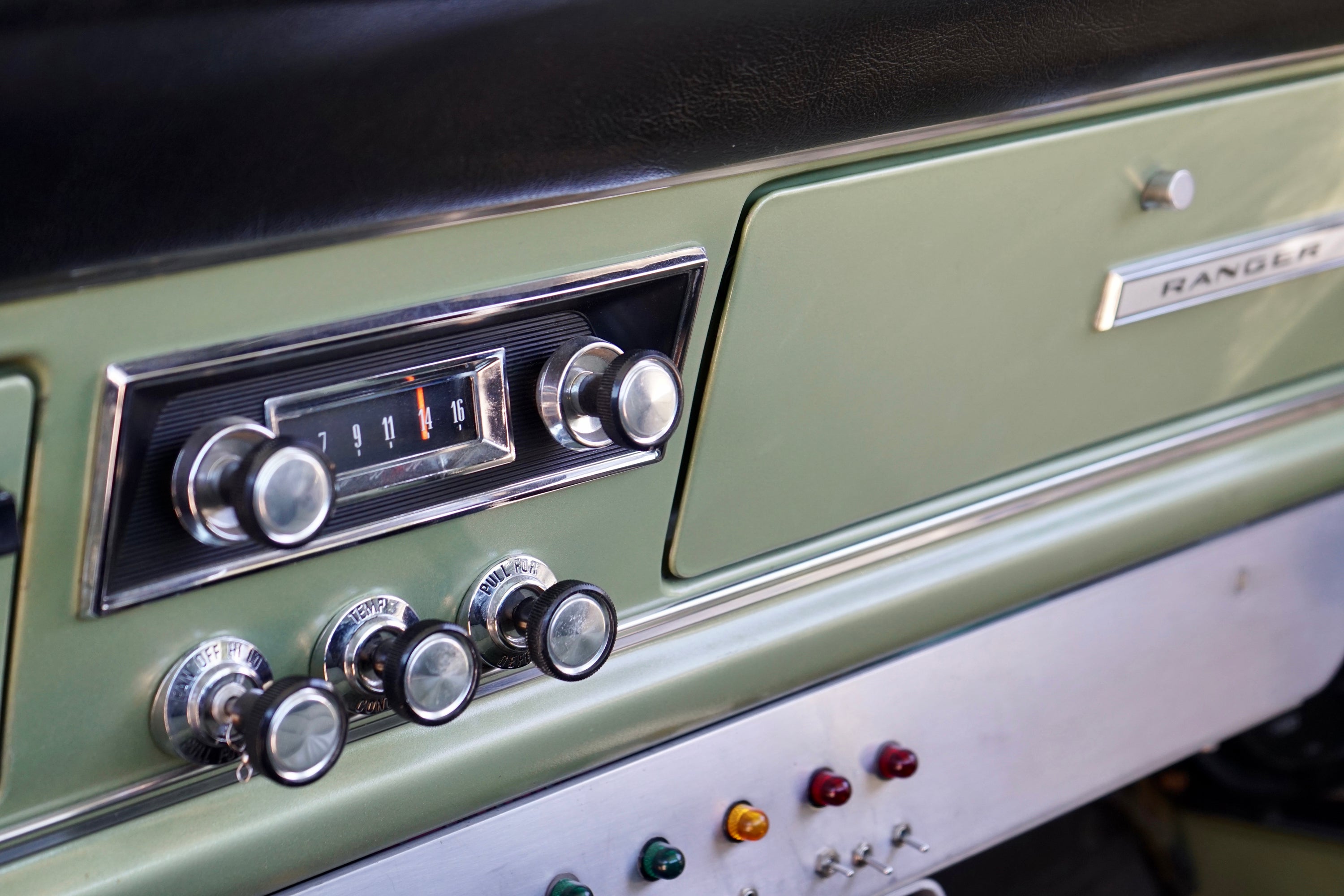 1967 Ford F-250 Lime Gold Camper Special FINE ART PRINT