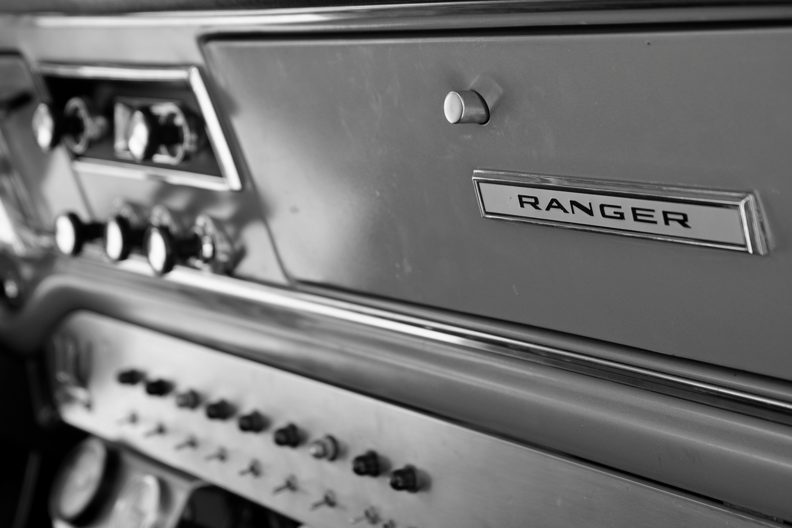 1967 Ford F-250 Lime Gold Camper Special FINE ART PRINT