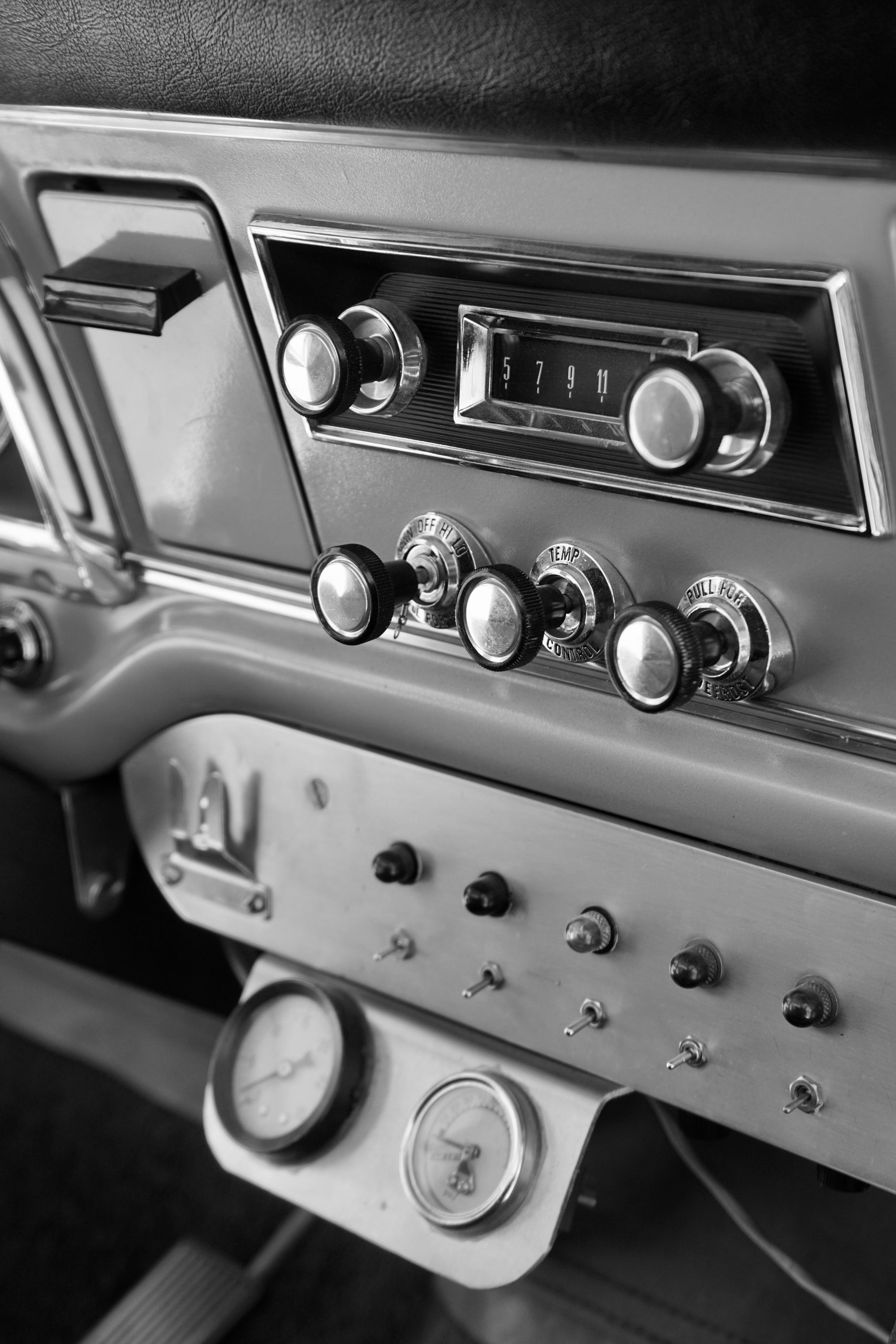 1967 Ford F-250 Lime Gold Camper Special FINE ART PRINT