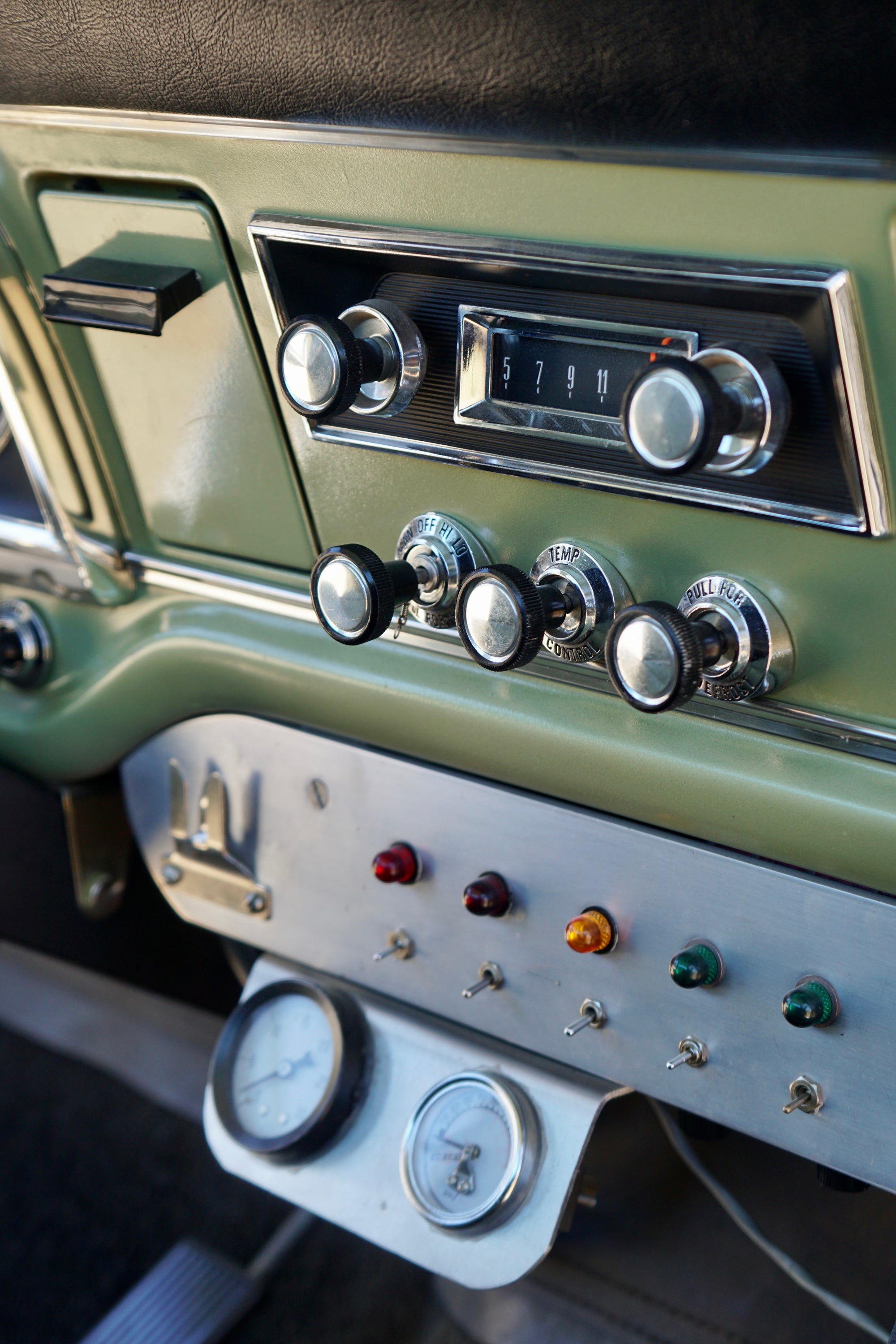 1967 Ford F-250 Lime Gold Camper Special FINE ART PRINT