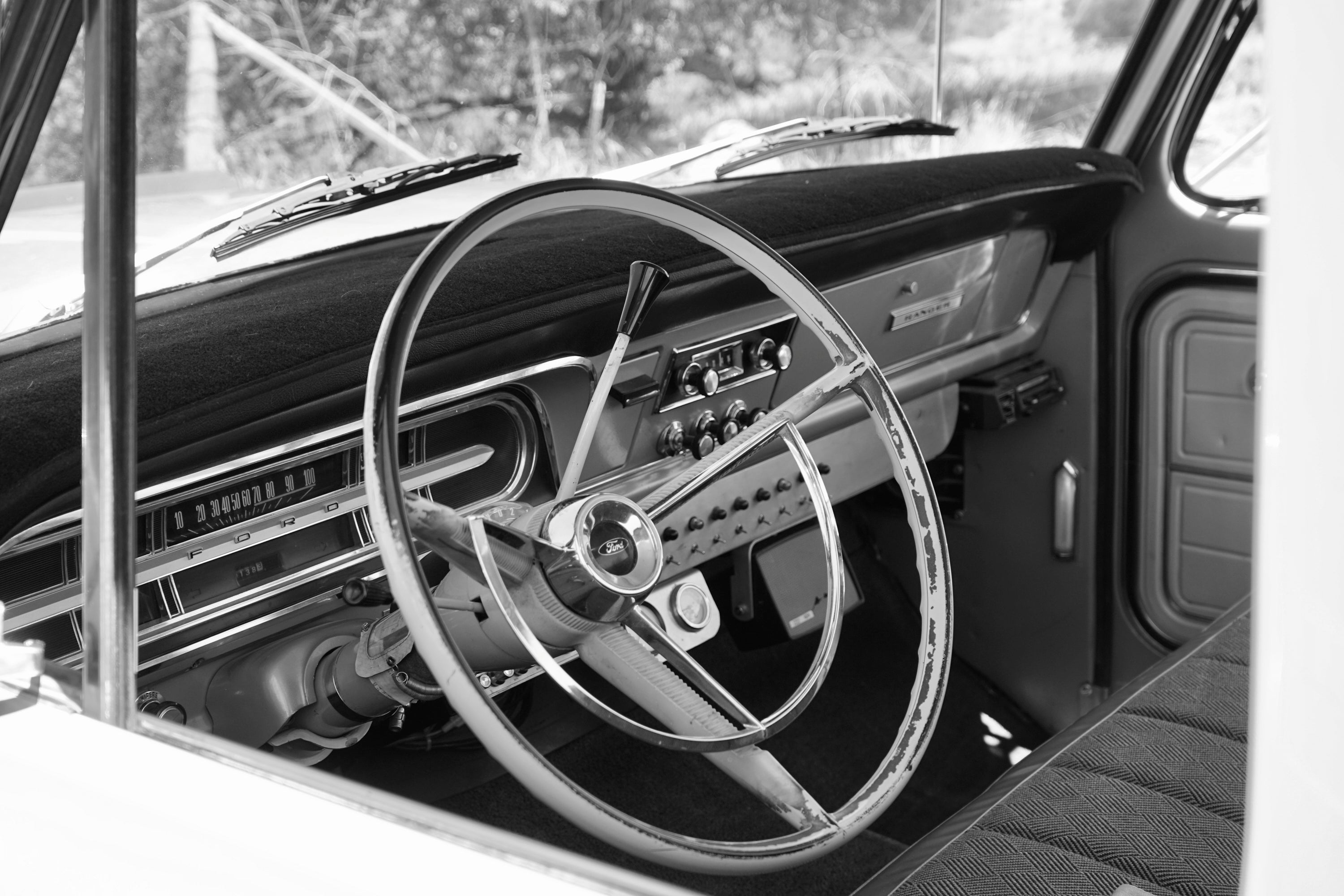 1967 Ford F-250 Lime Gold Camper Special FINE ART PRINT