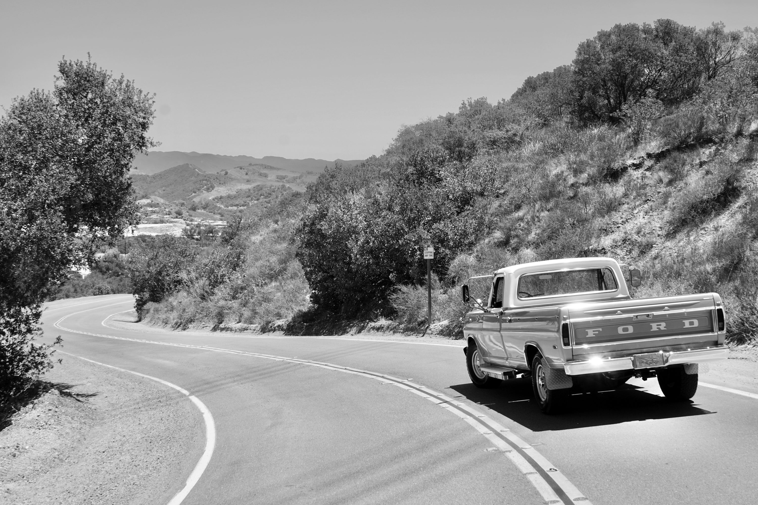 1967 Ford F-250 Lime Gold Camper Special FINE ART PRINT