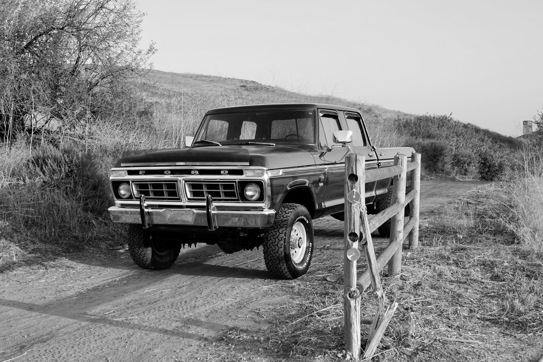 1976 Ford F-250 Crew Cab FINE ART PRINT