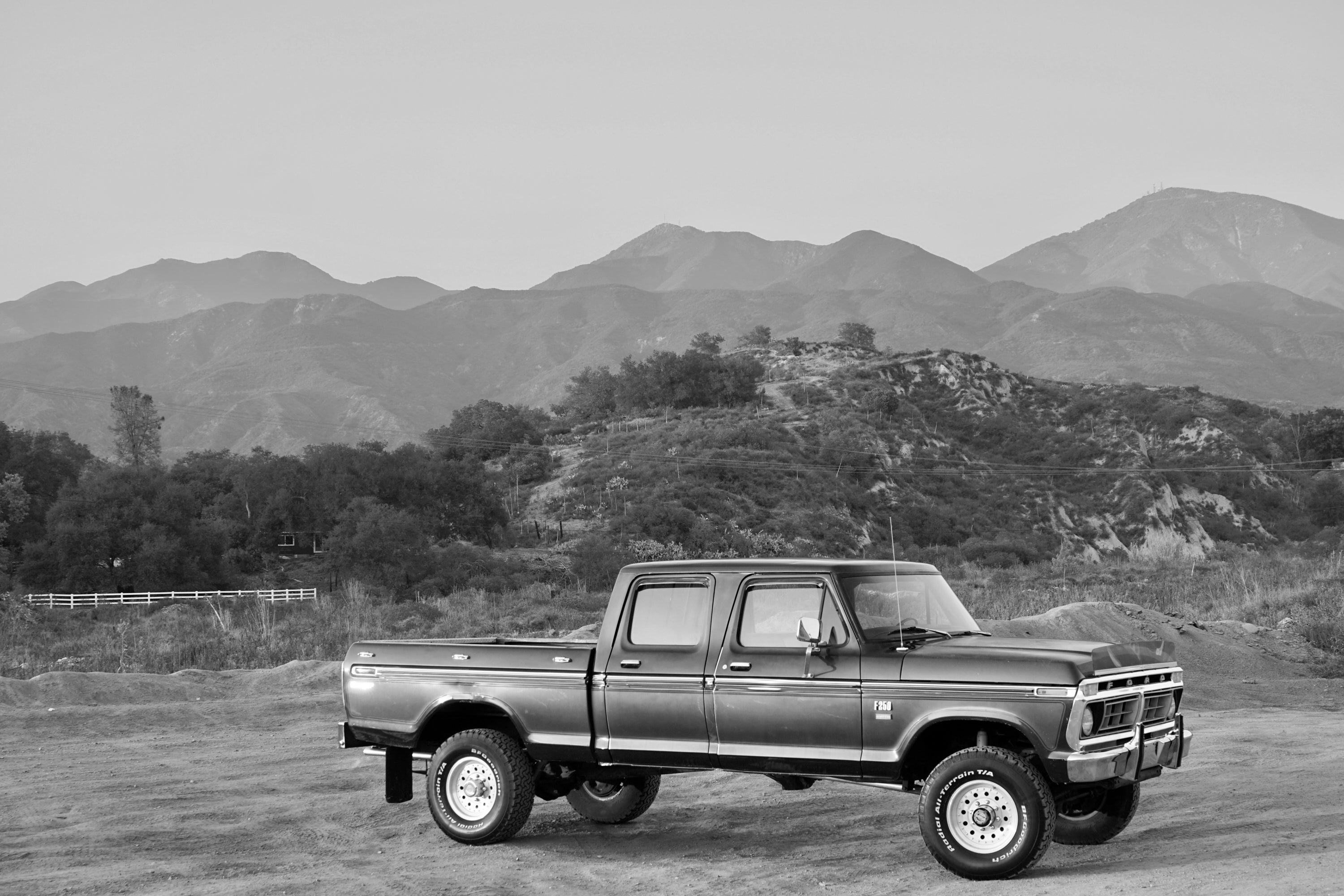1976 Ford F-250 Crew Cab FINE ART PRINT