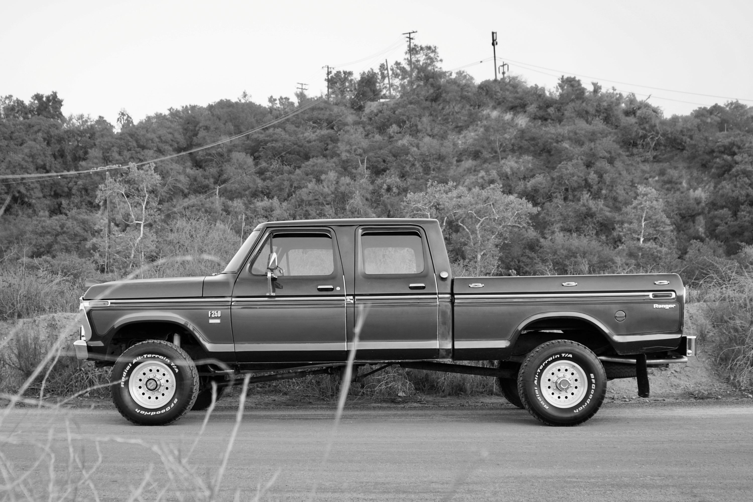 1976 Ford F-250 Crew Cab FINE ART PRINT