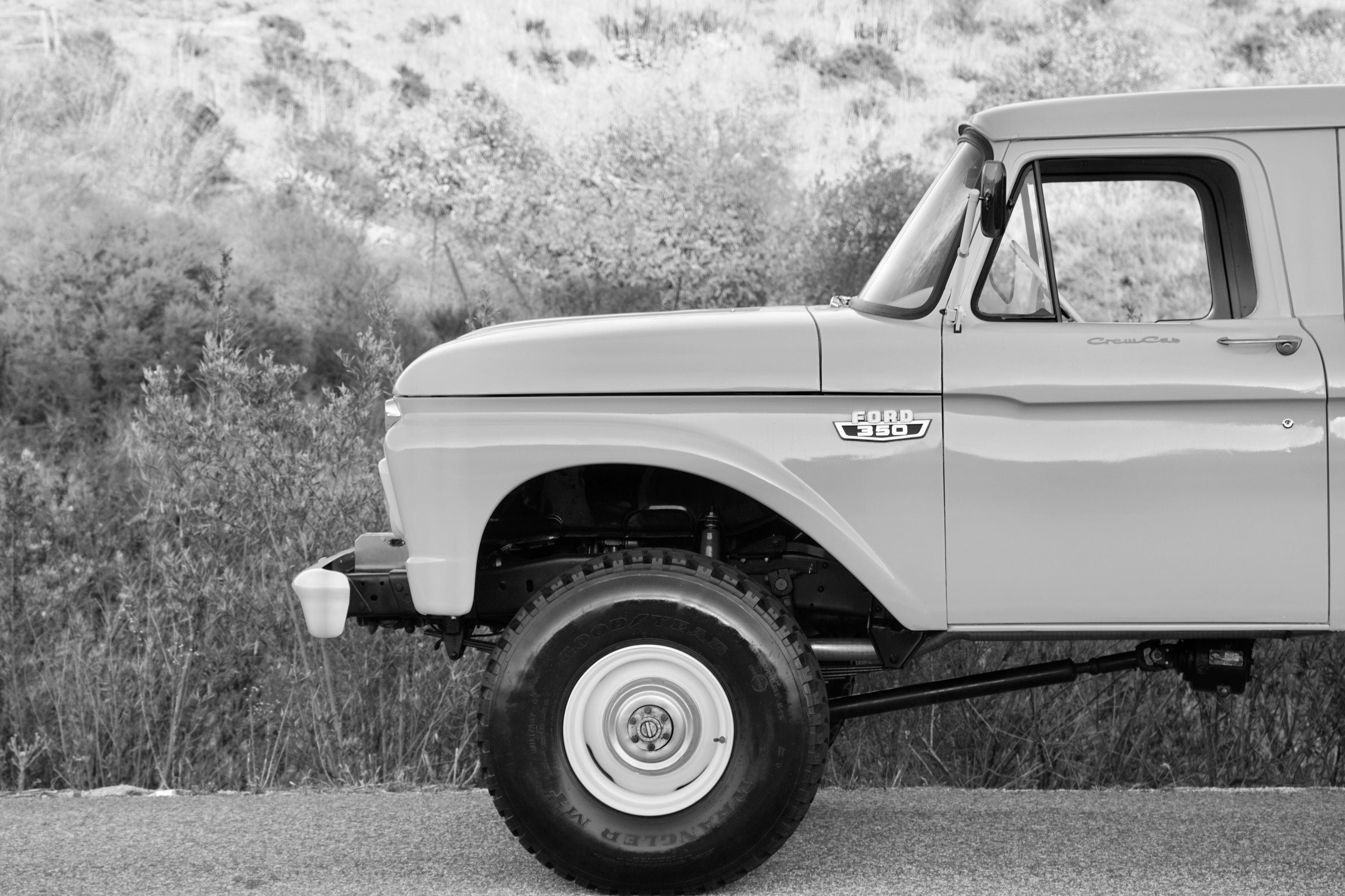 1966 Ford F-350 4x4 Crew Cab FINE ART PRINT