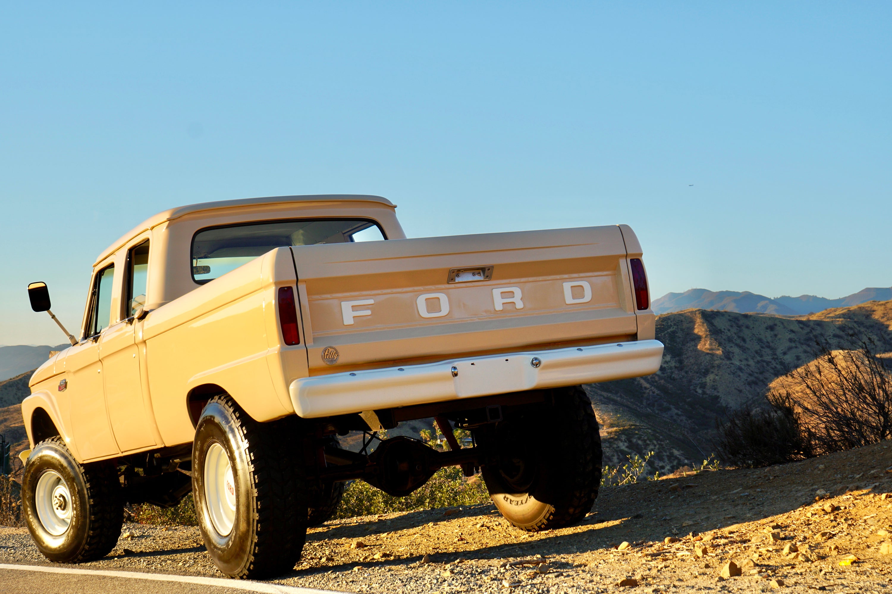 1966 Ford F-350 4x4 Crew Cab FINE ART PRINT