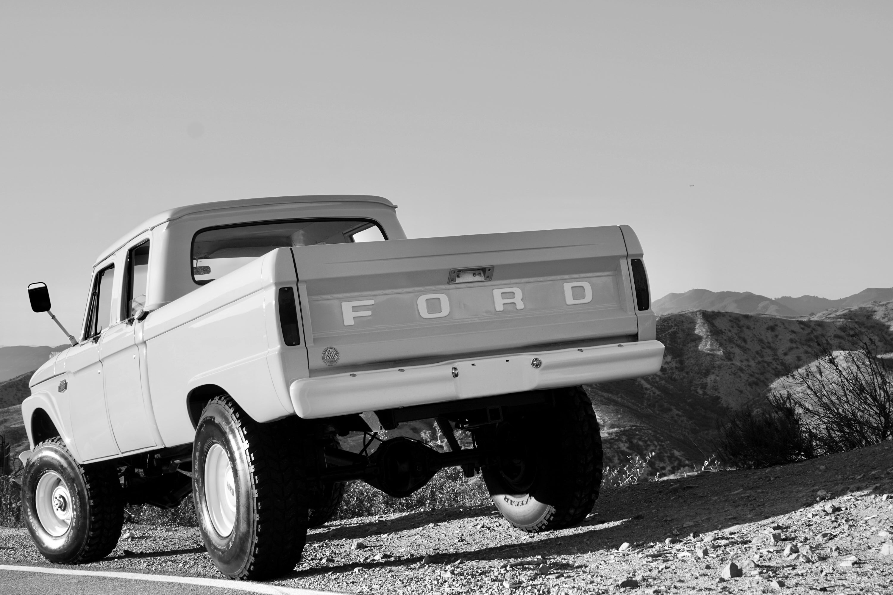 1966 Ford F-350 4x4 Crew Cab FINE ART PRINT