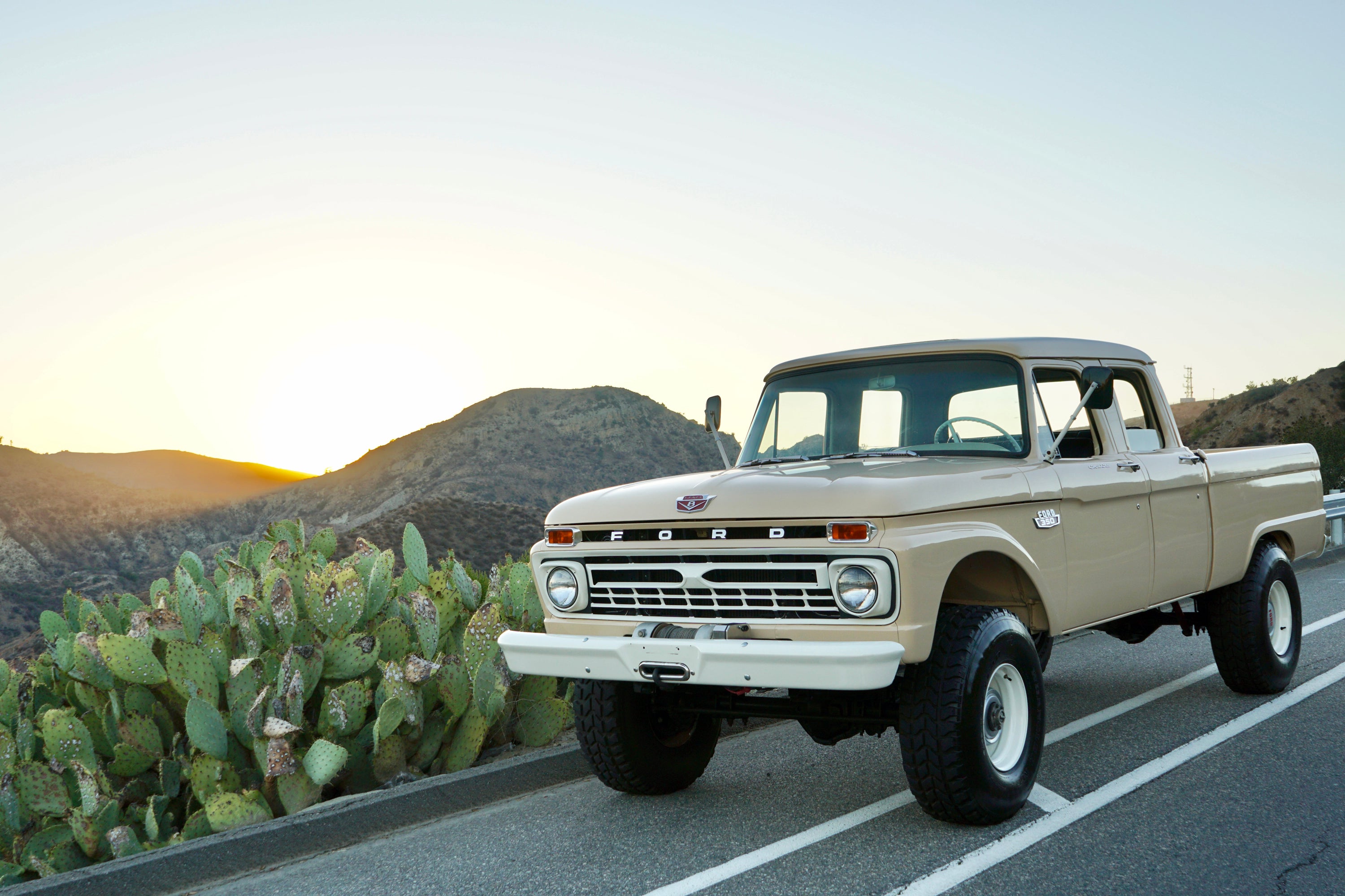 1966 Ford F-350 4x4 Crew Cab FINE ART PRINT