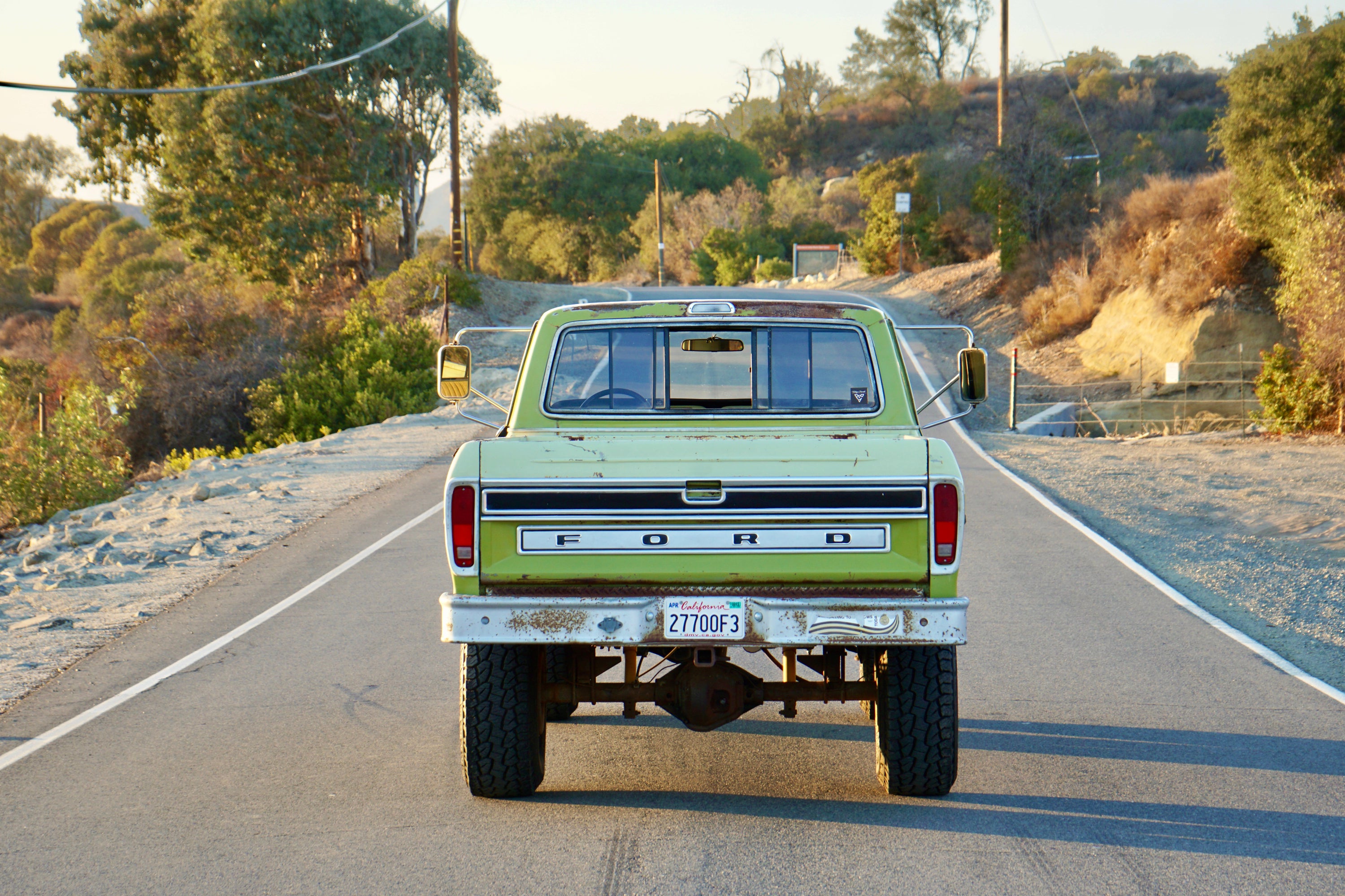 1975 Ford F-250 Highboy Glen Green FINE ART PRINT