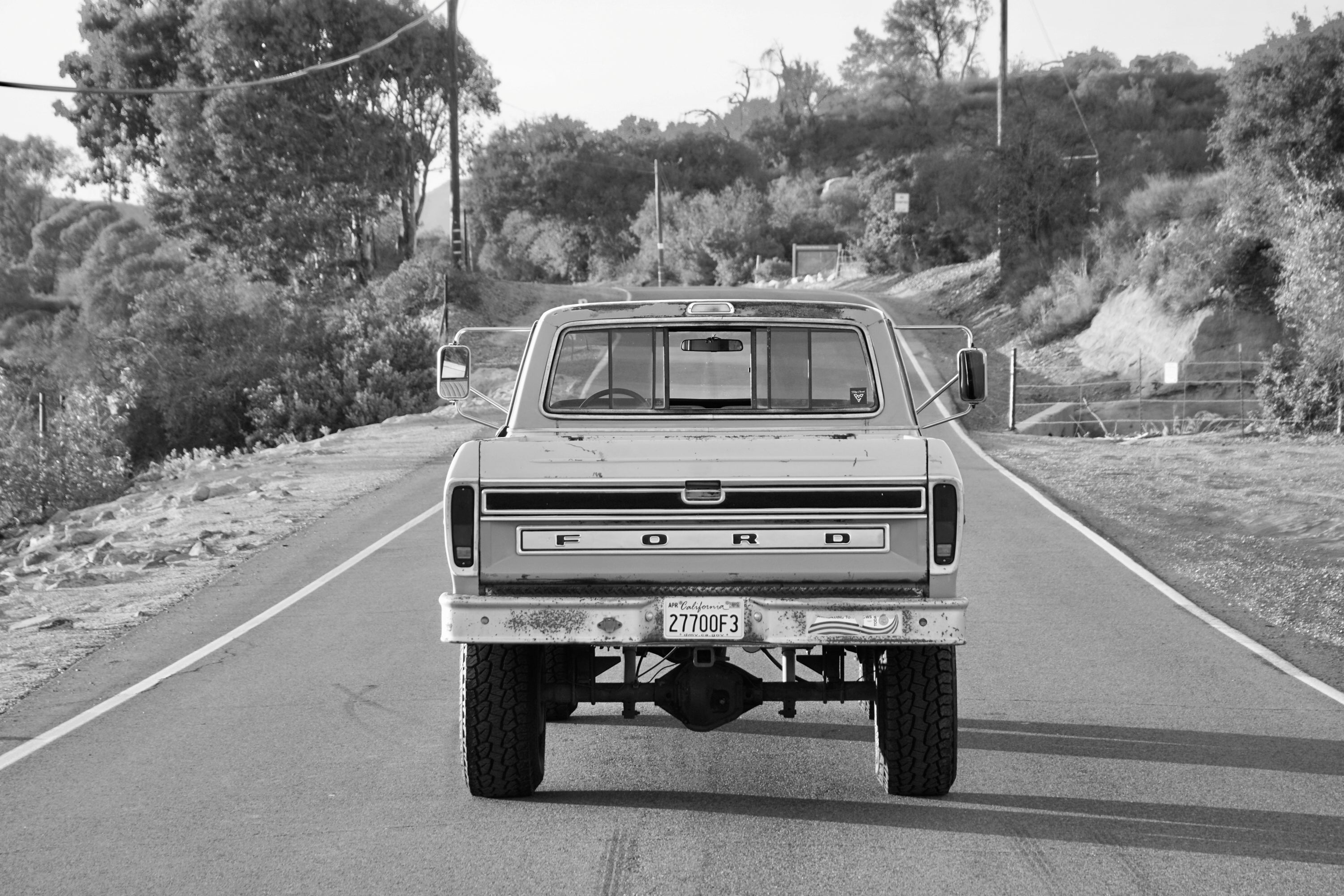 1975 Ford F-250 Highboy Glen Green FINE ART PRINT