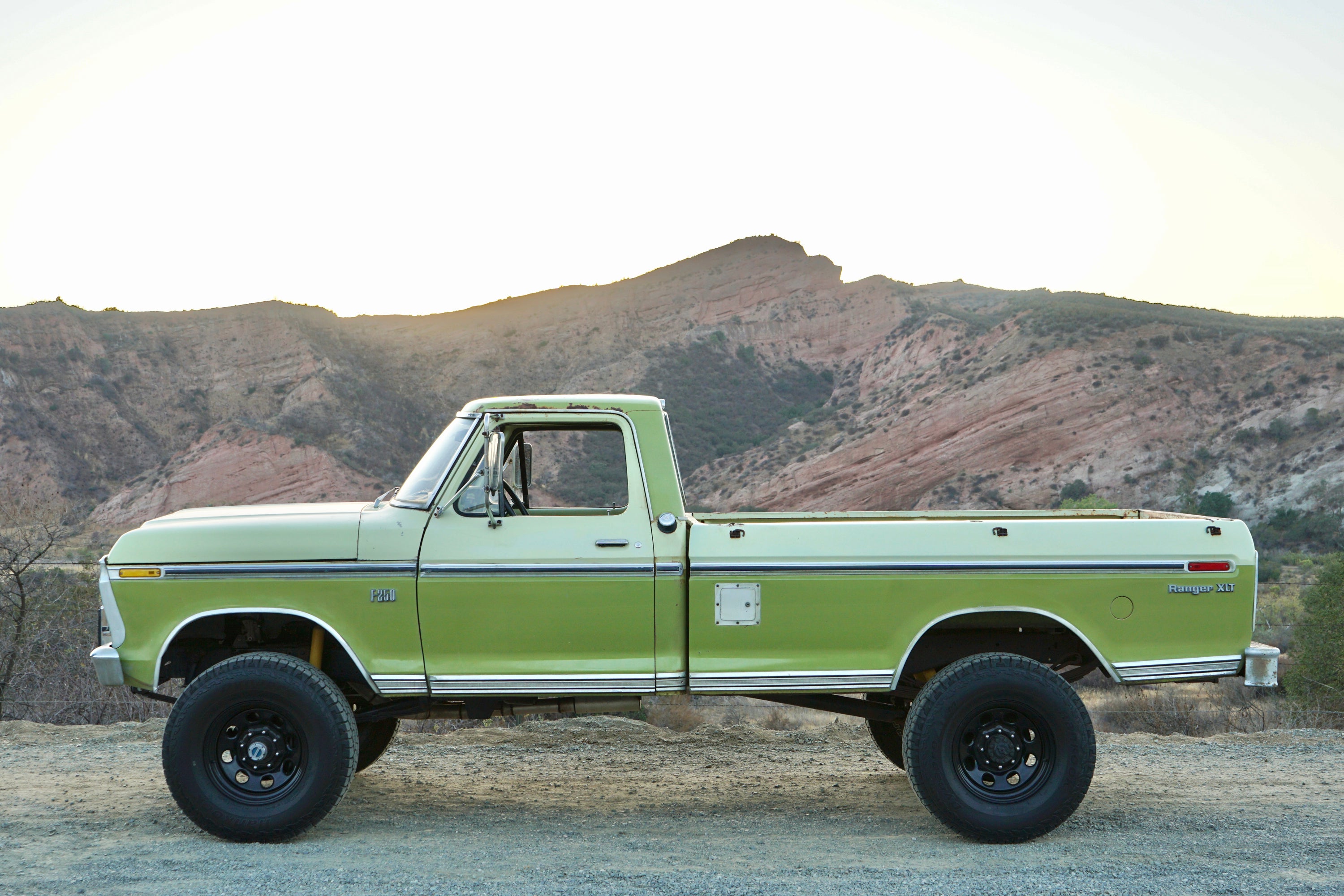 1975 Ford F-250 Highboy Glen Green FINE ART PRINT